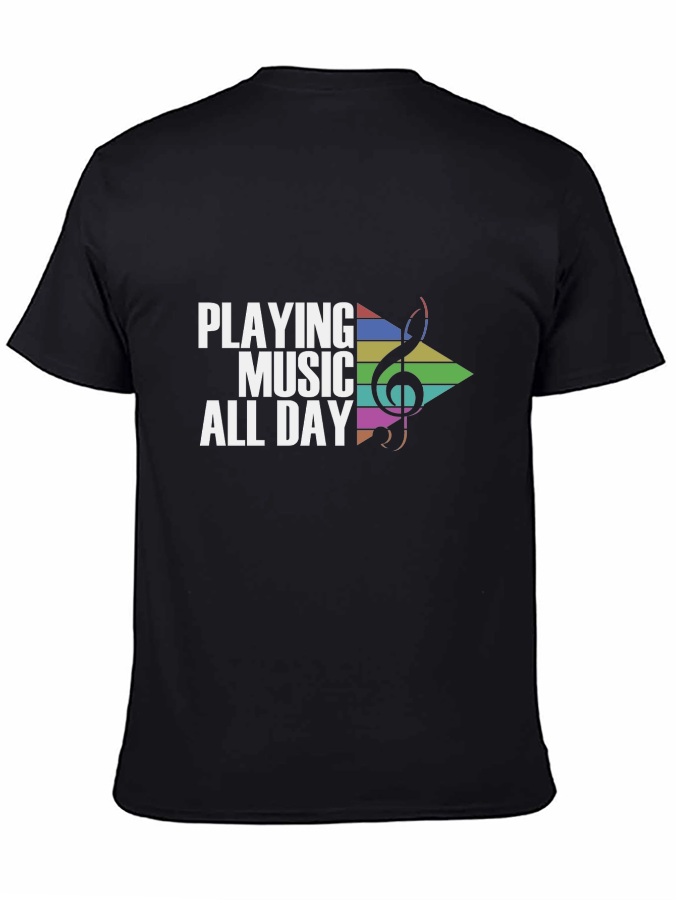 Playing Music All Day Graphic Tee