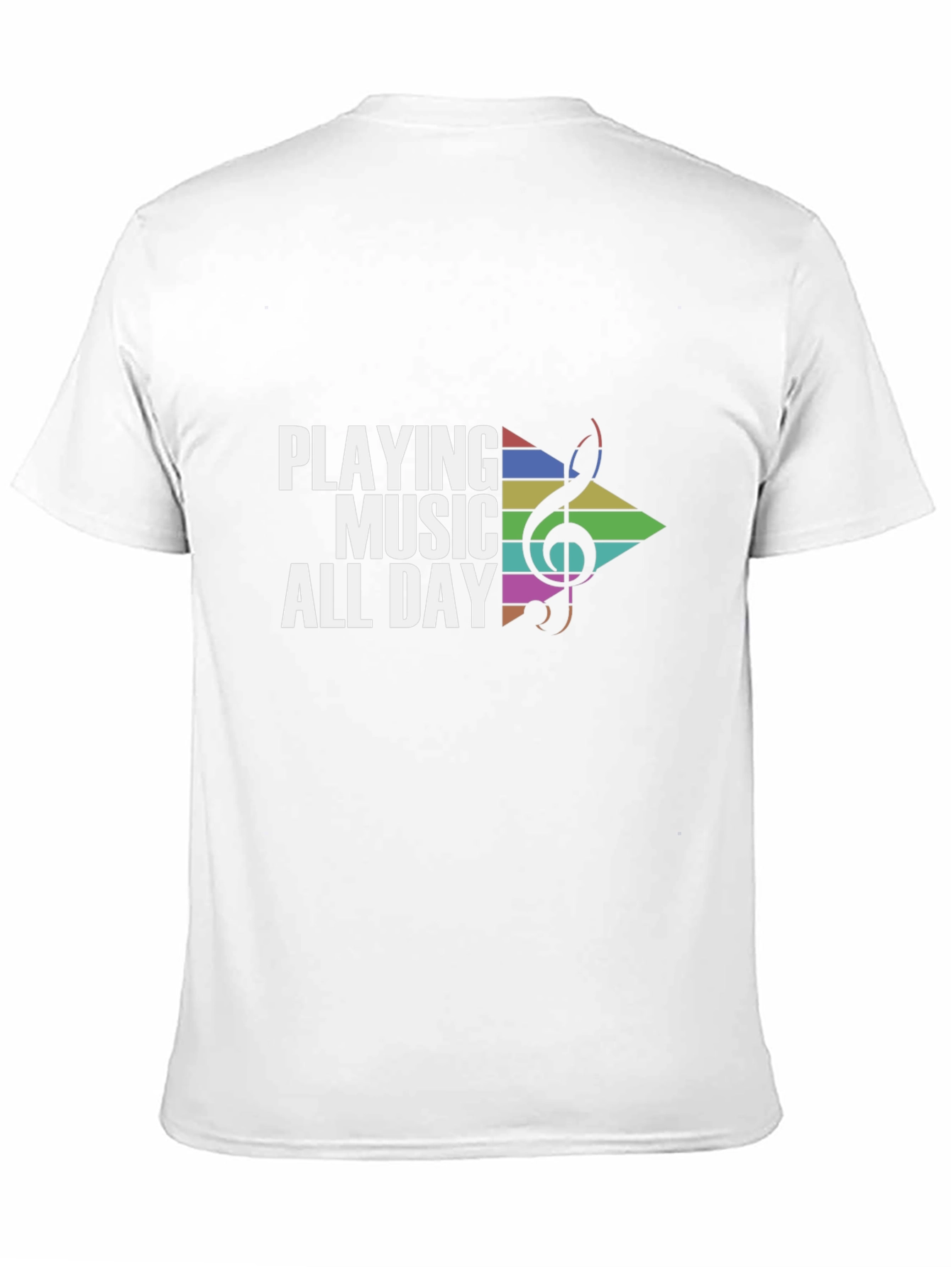 Playing Music All Day Graphic Tee
