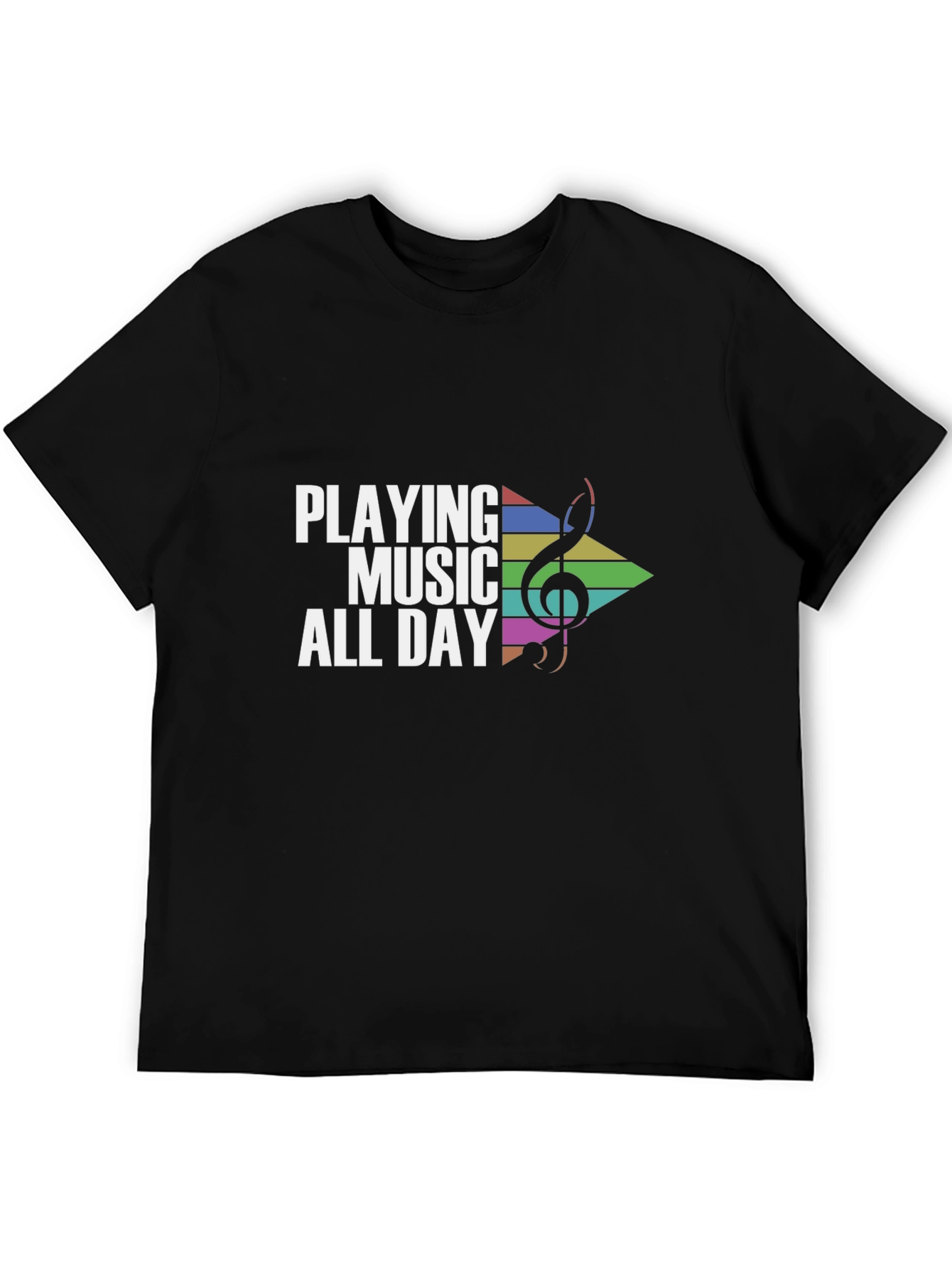 Playing Music All Day Graphic Tee