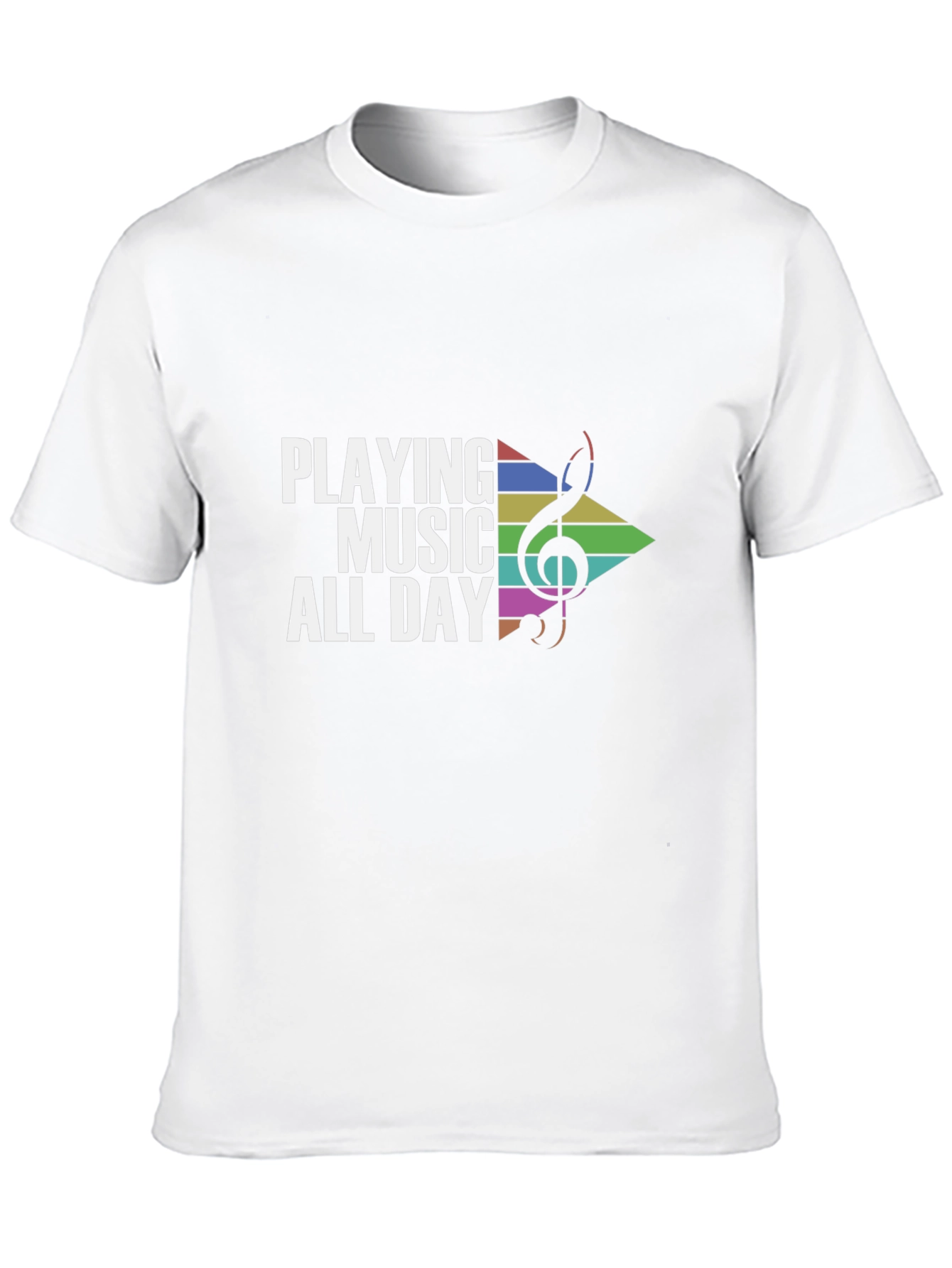 Playing Music All Day Graphic Tee