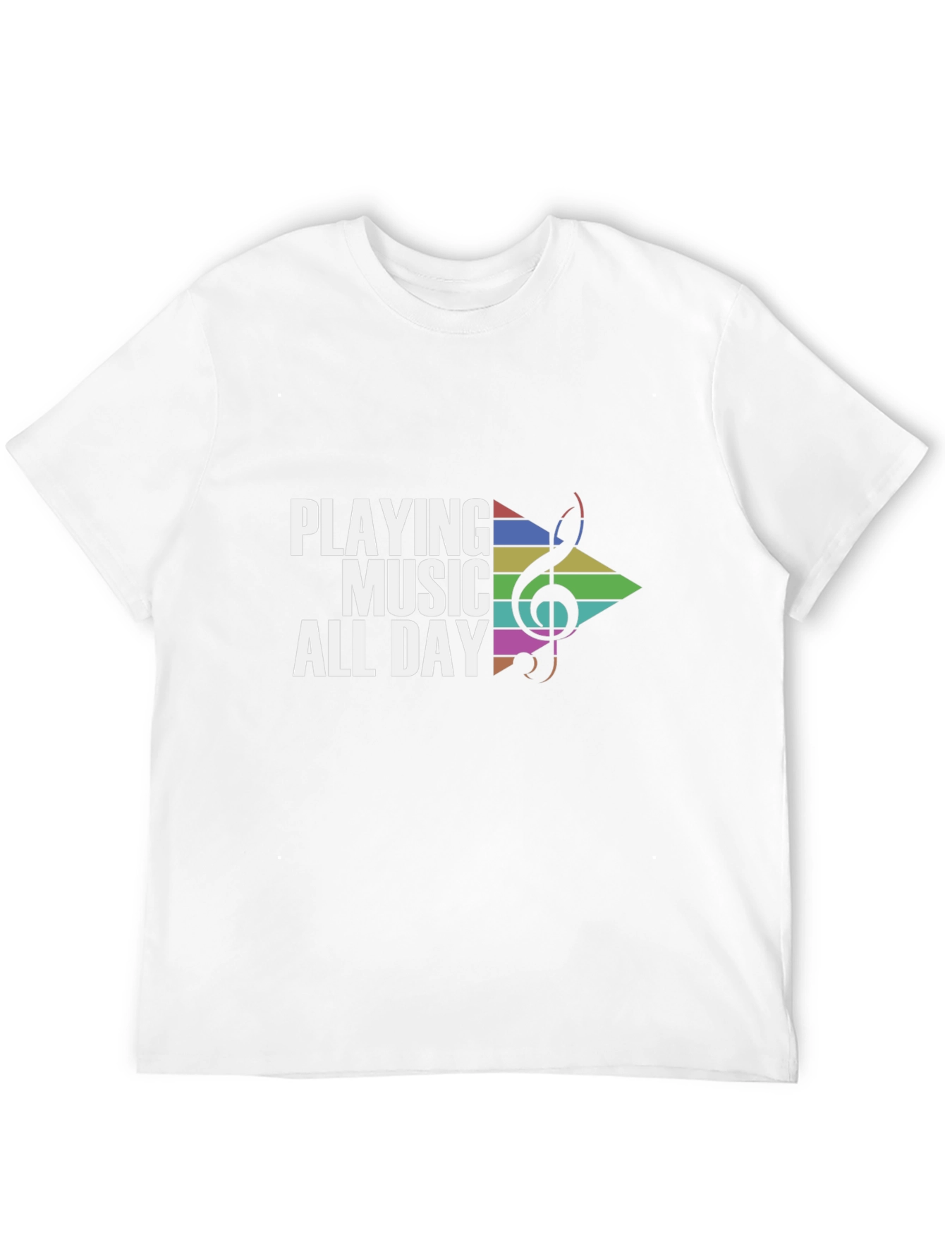 Playing Music All Day Graphic Tee