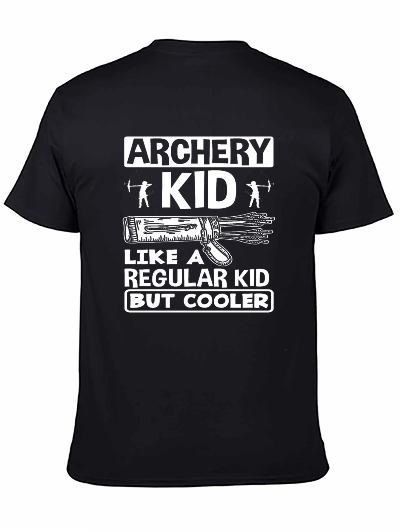 Archery Kid Graphic Tee: Cooler Than Regular Kids!