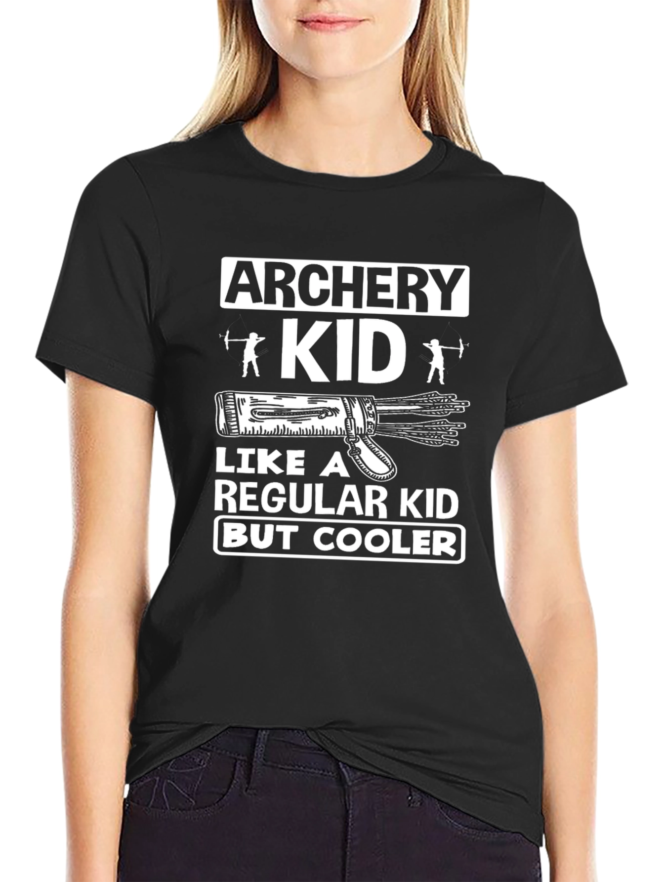 Archery Kid Graphic Tee: Cooler Than Regular Kids!
