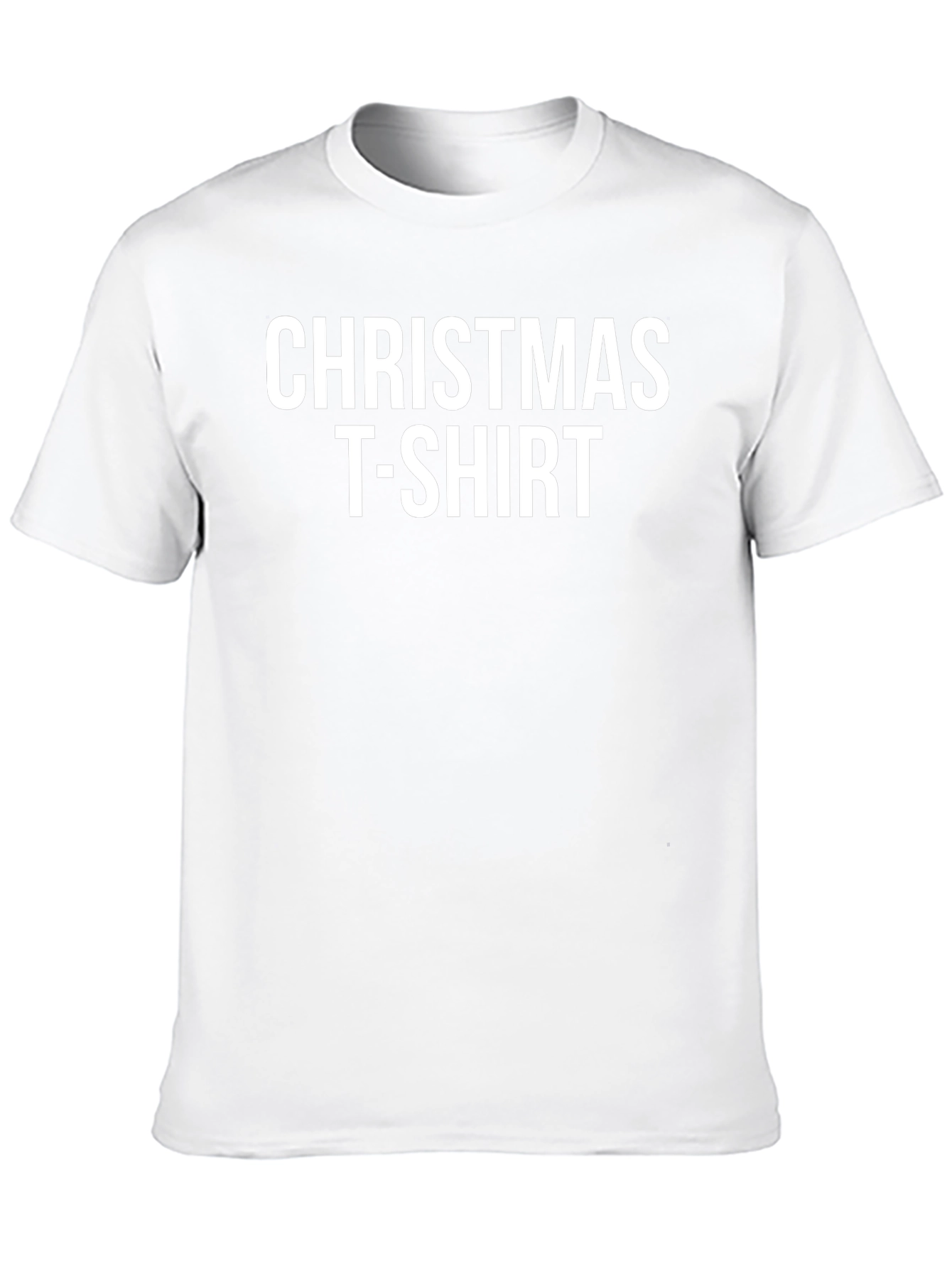Christmas T-Shirt Black Cotton Tee