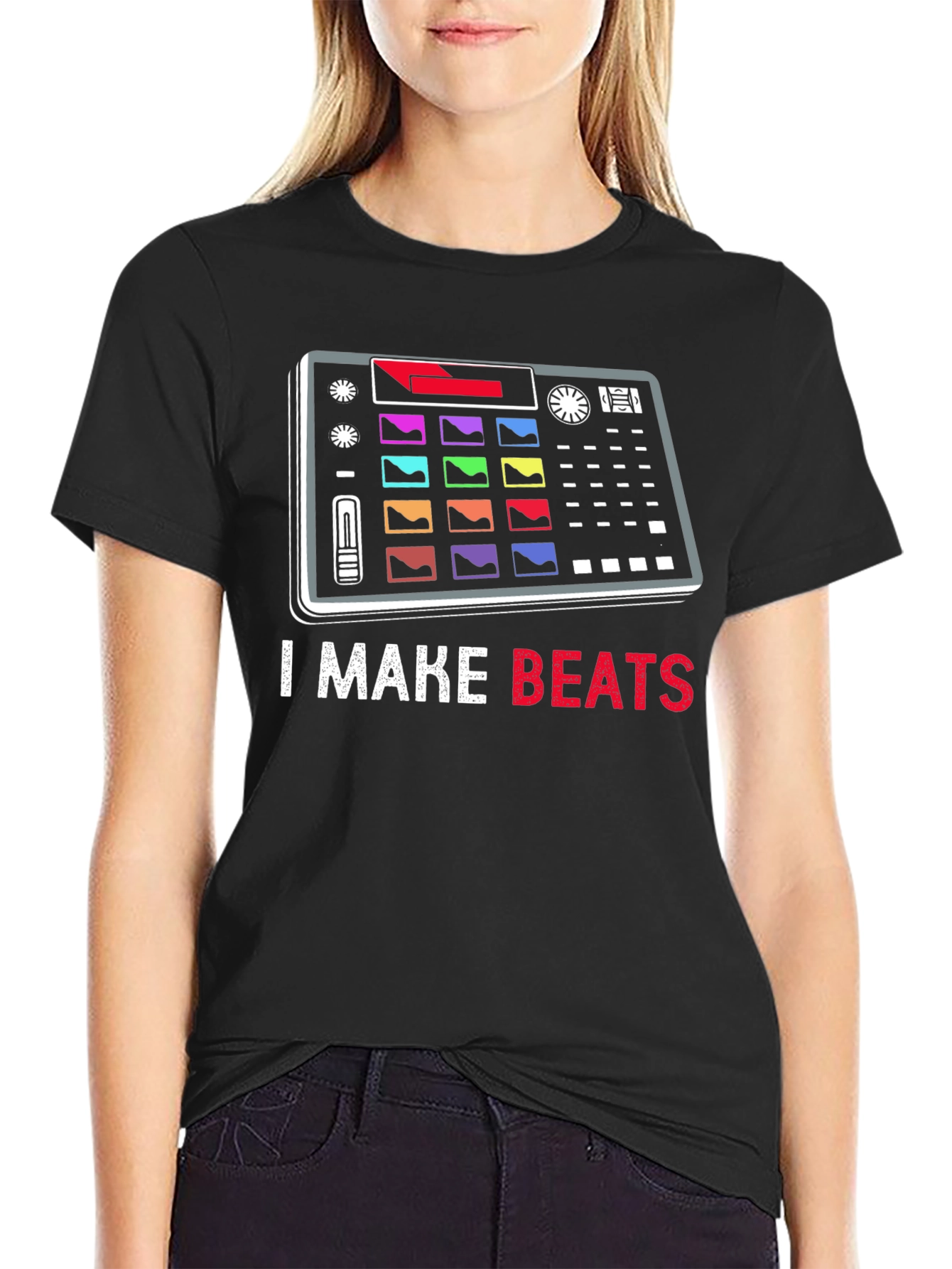 I Make Beats Music Producer Graphic T-Shirt