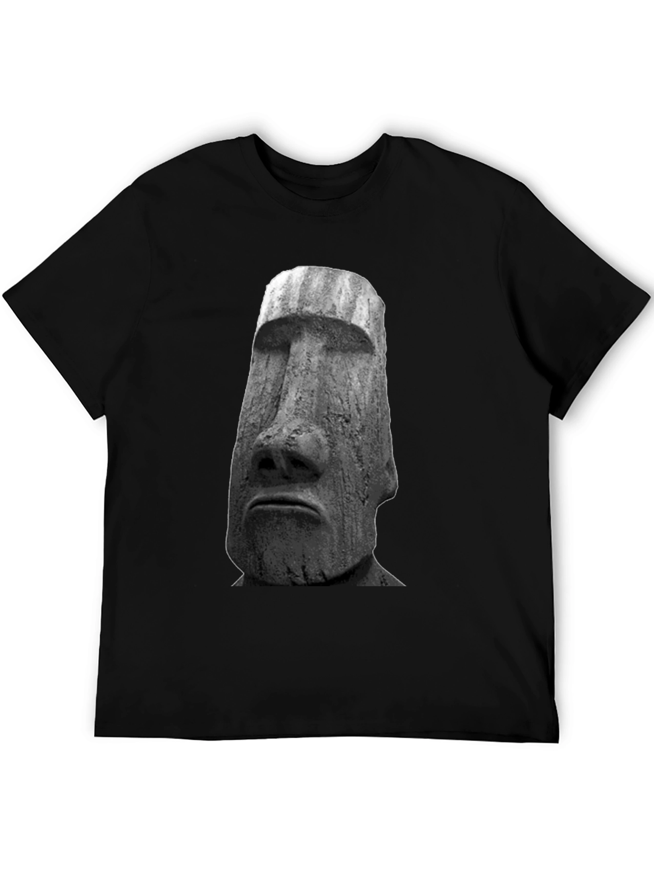 Moai Head Graphic Tee