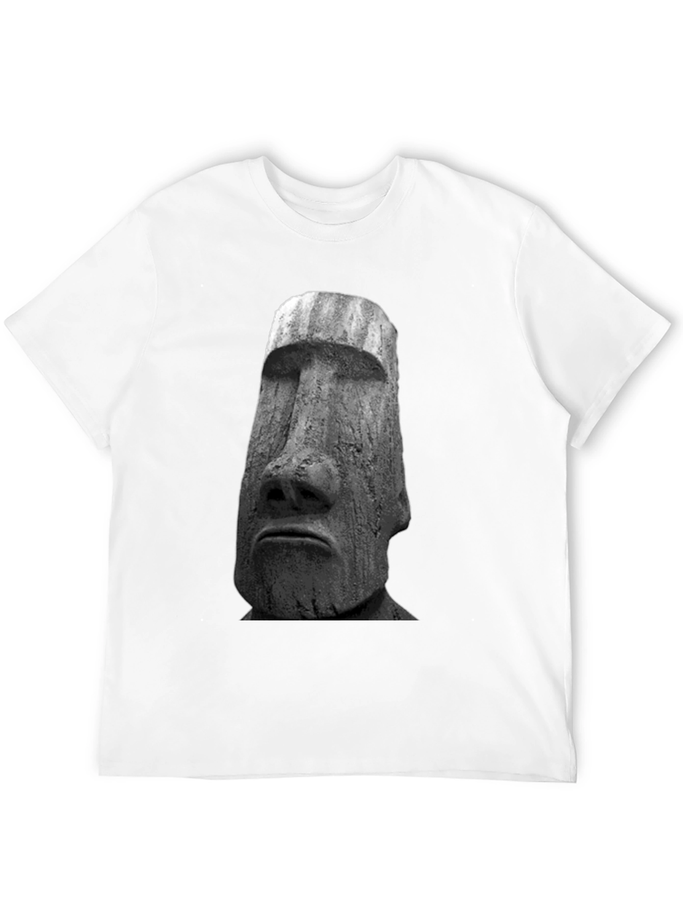 Moai Head Graphic Tee