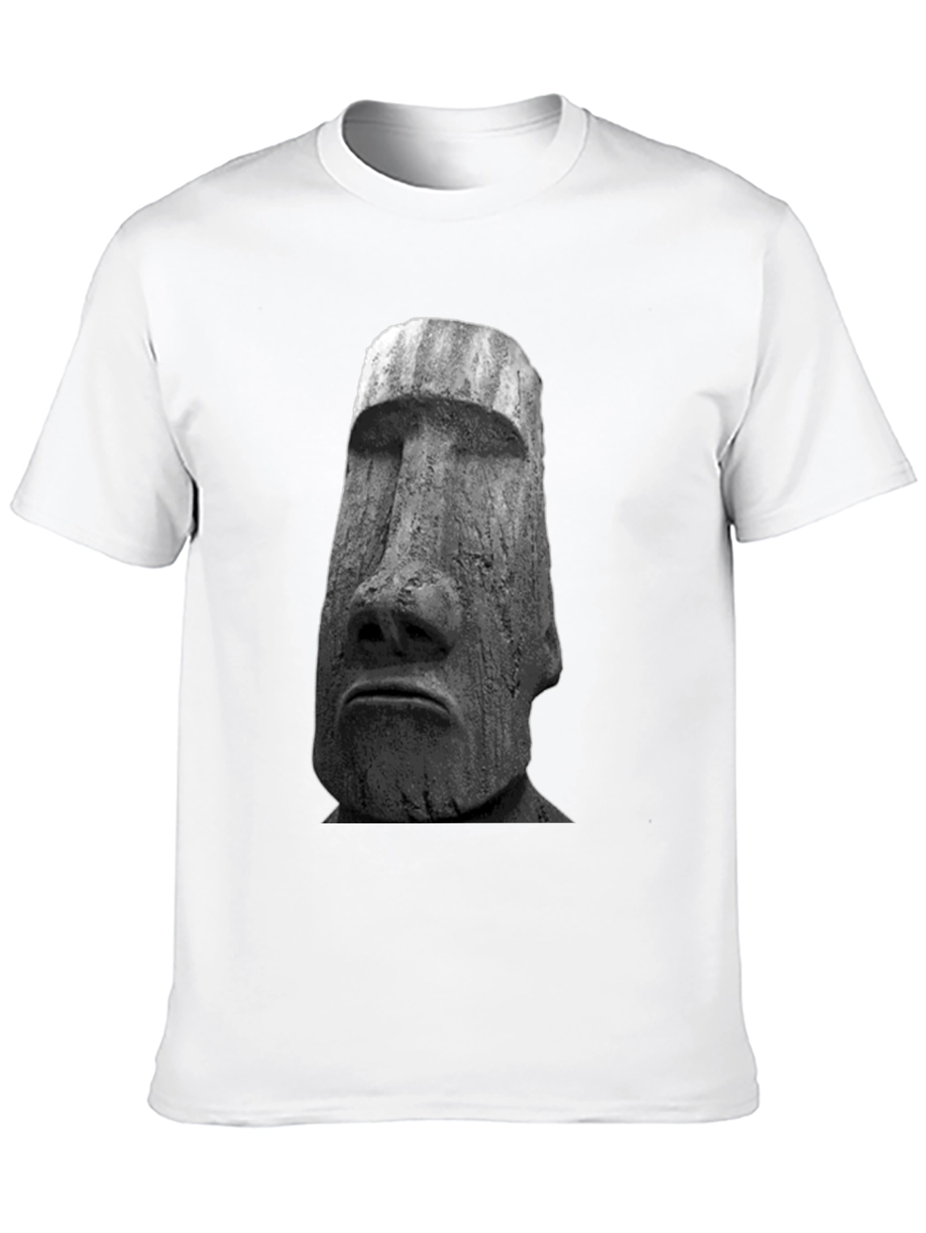 Moai Head Graphic Tee