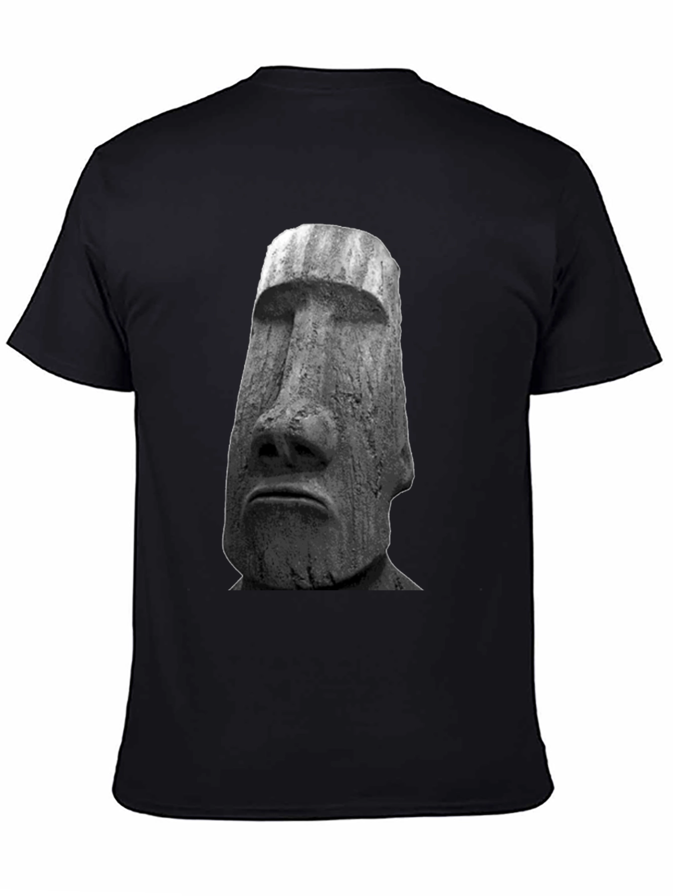 Moai Head Graphic Tee