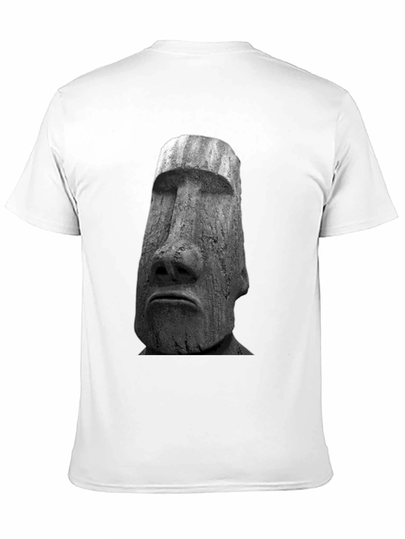 Moai Head Graphic Tee