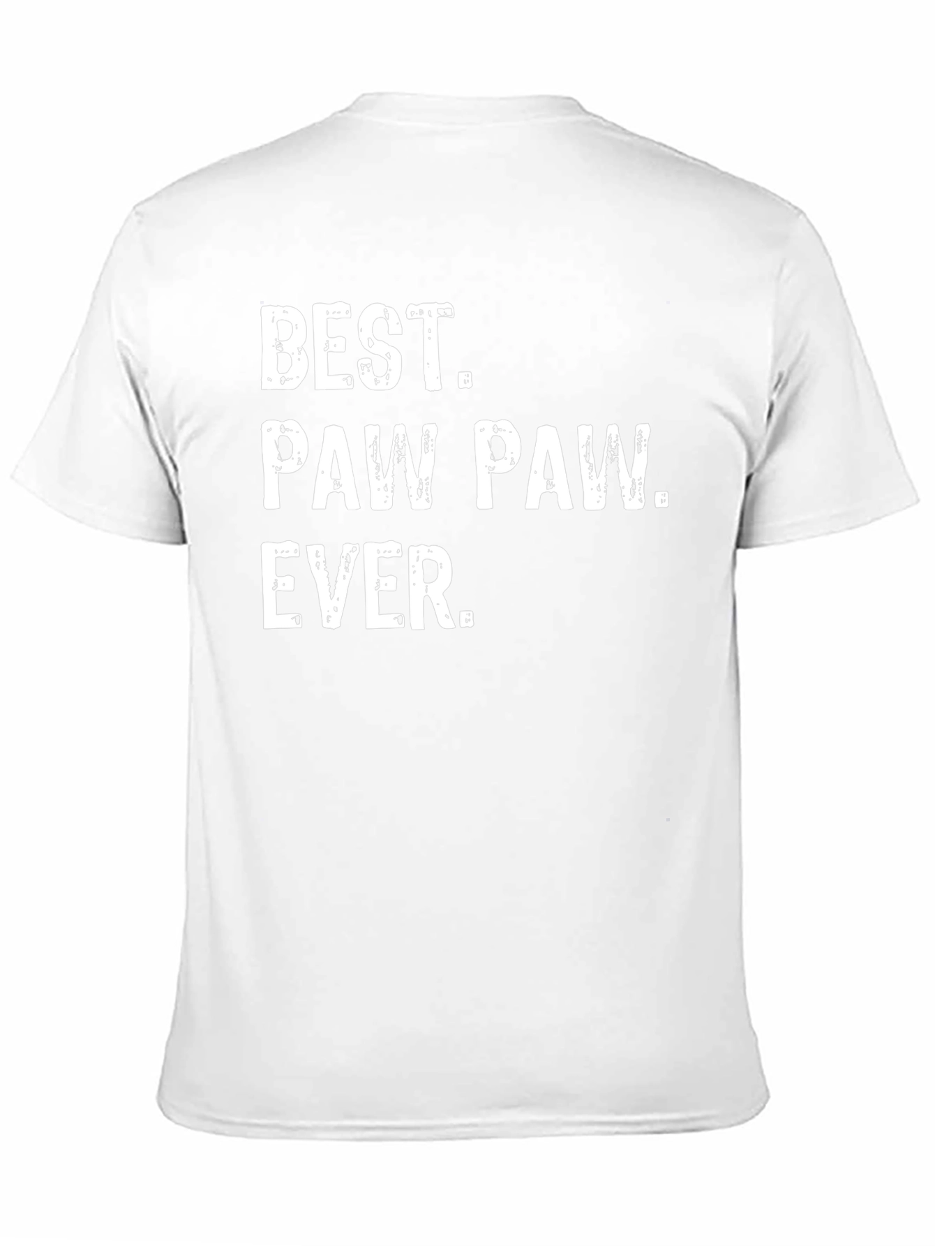 Best Paw Paw Ever T-Shirt - Black