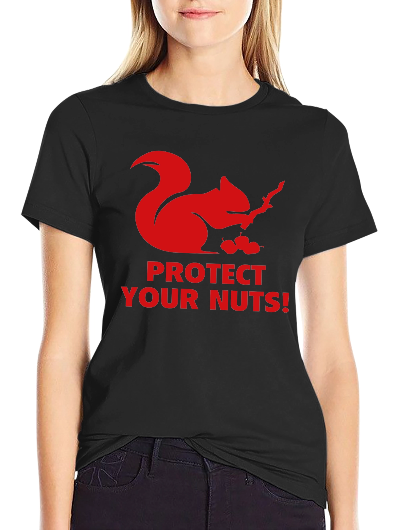 Protect Your Nuts Squirrel T-Shirt