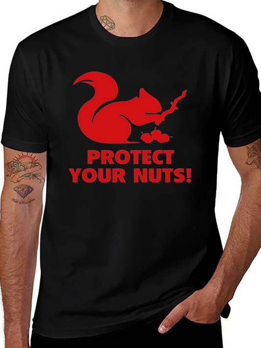Protect Your Nuts Squirrel T-Shirt