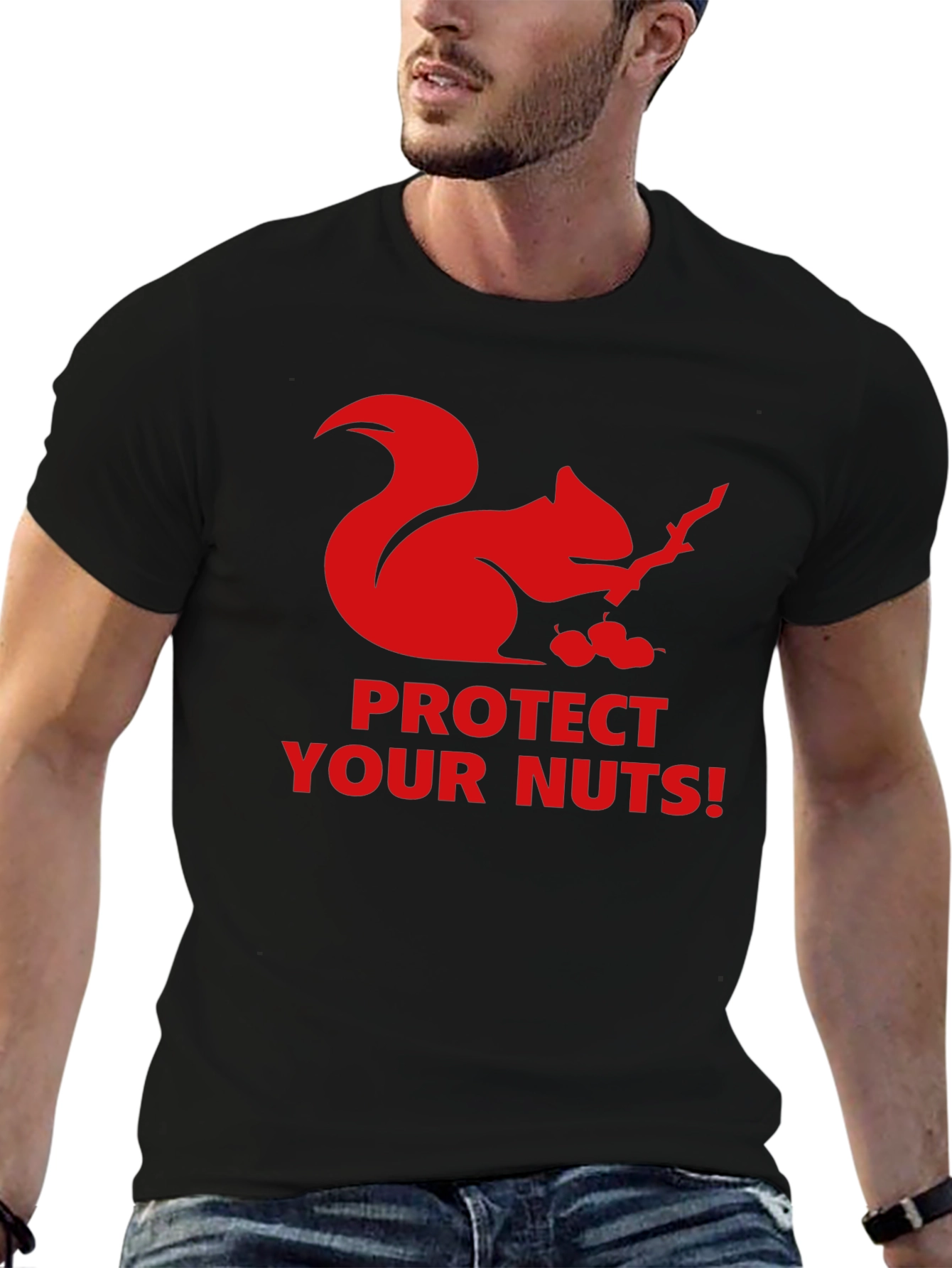 Protect Your Nuts Squirrel T-Shirt