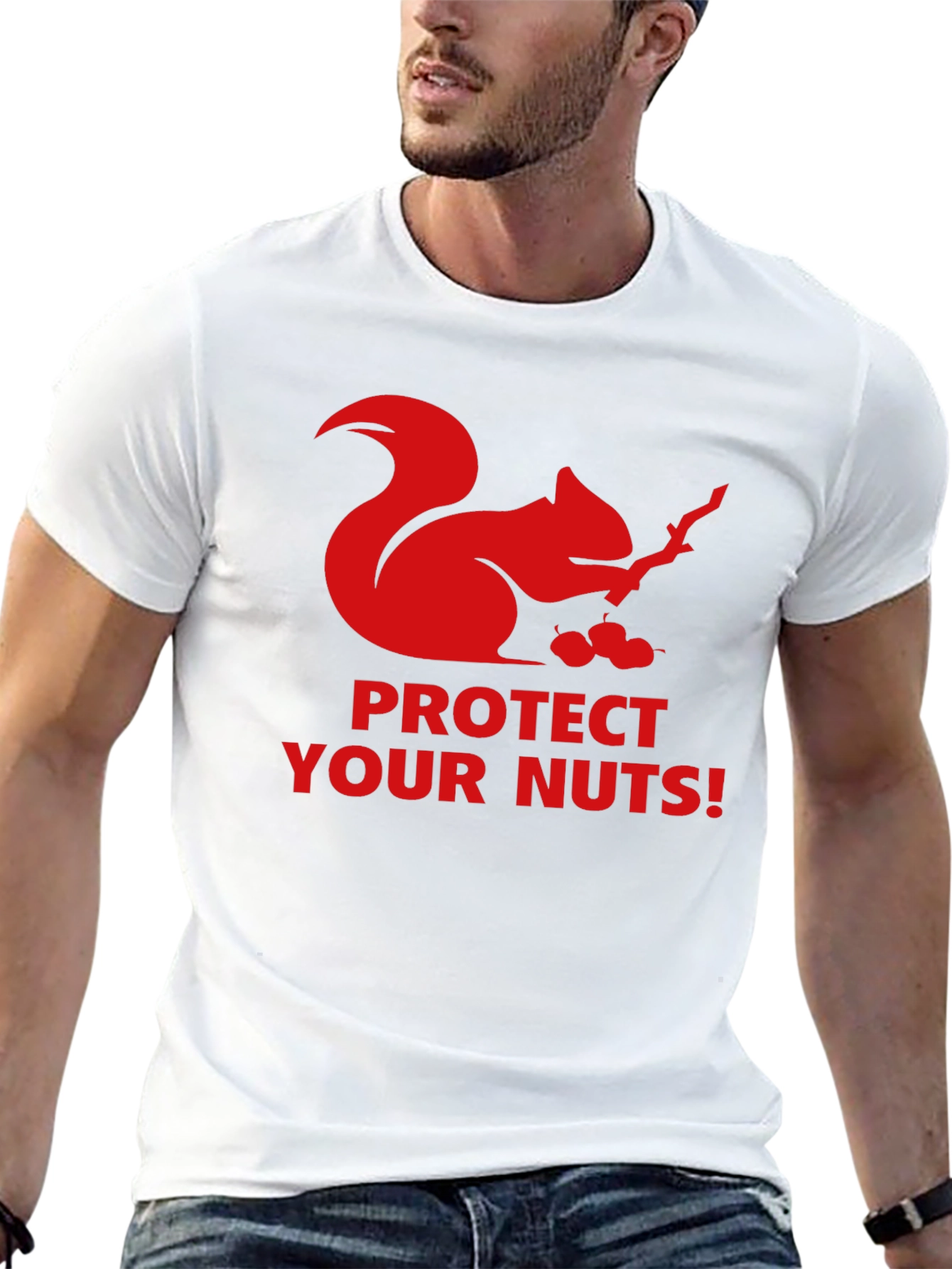 Protect Your Nuts Squirrel T-Shirt