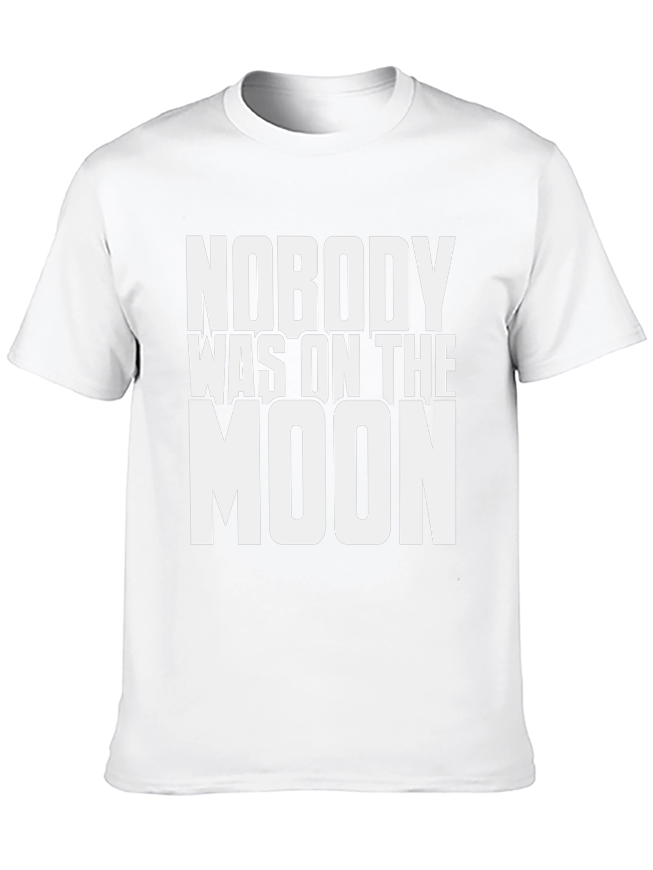 Nobody Was on the Moon Graphic T-Shirt