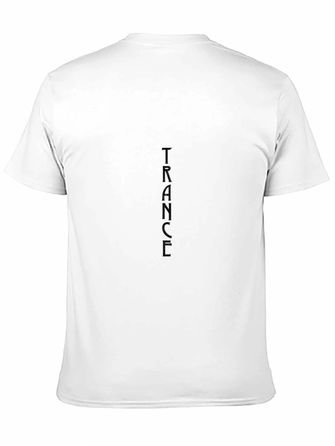 Black Trance Graphic Tee - Stylish & Comfortable
