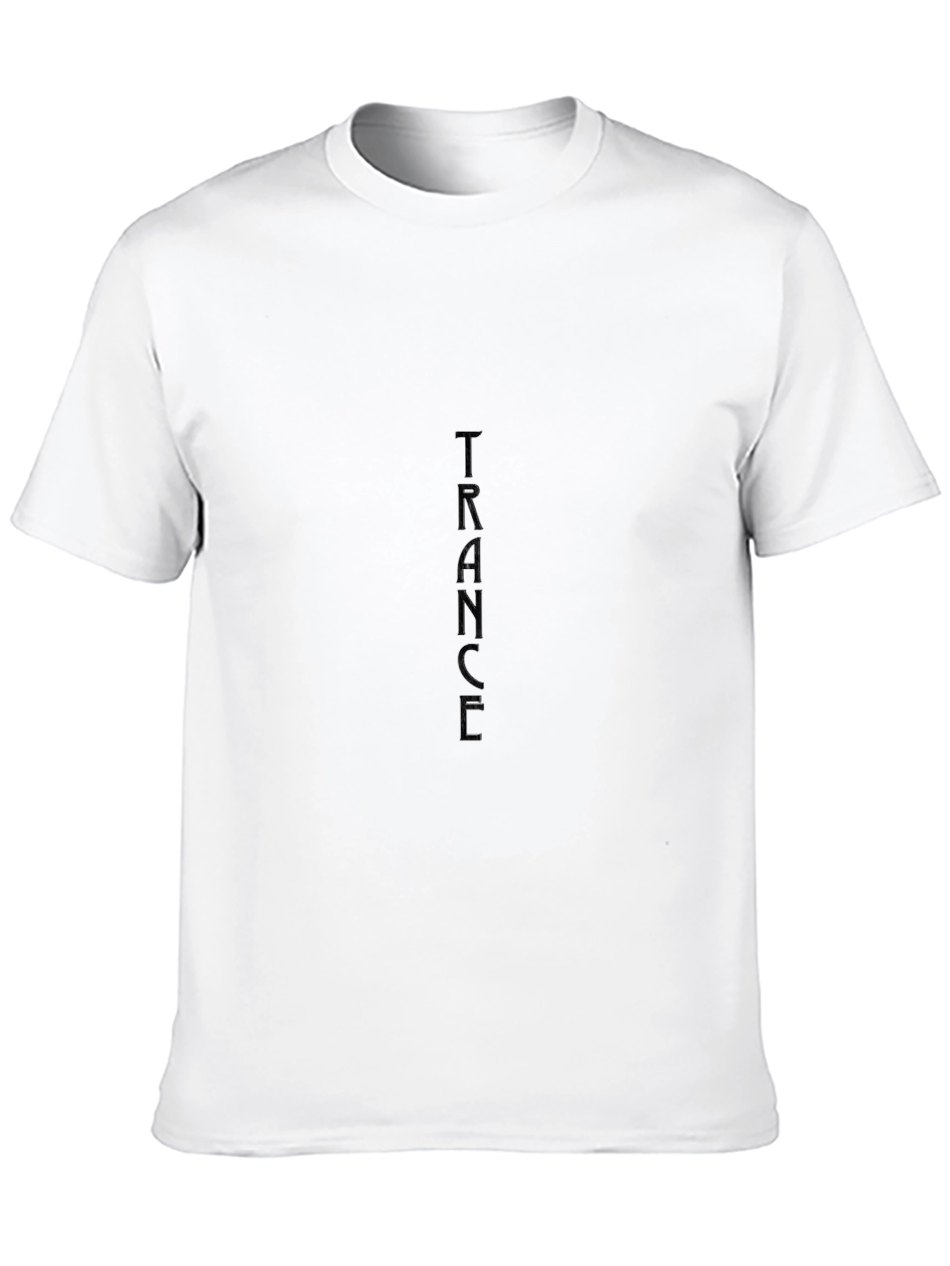 Black Trance Graphic Tee - Stylish & Comfortable