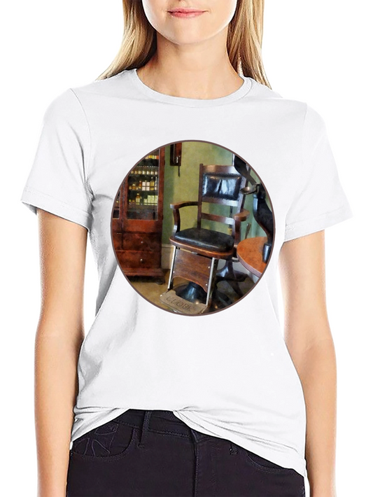 Vintage Barber Chair T-Shirt