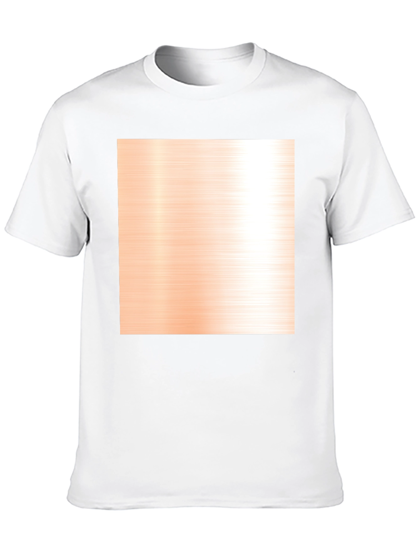 Modern Black Crewneck T-Shirt with Pattern