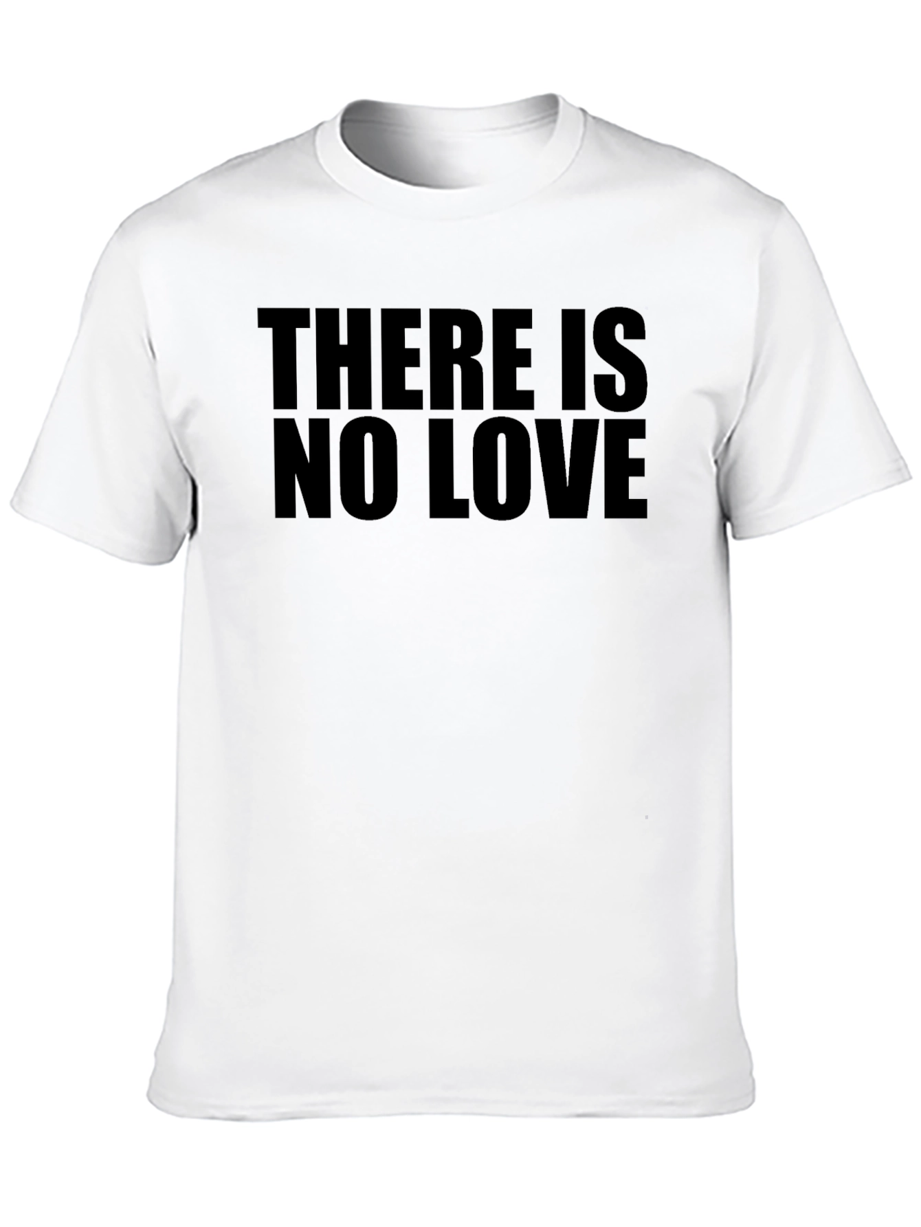 There Is No Love Graphic Tee - Black