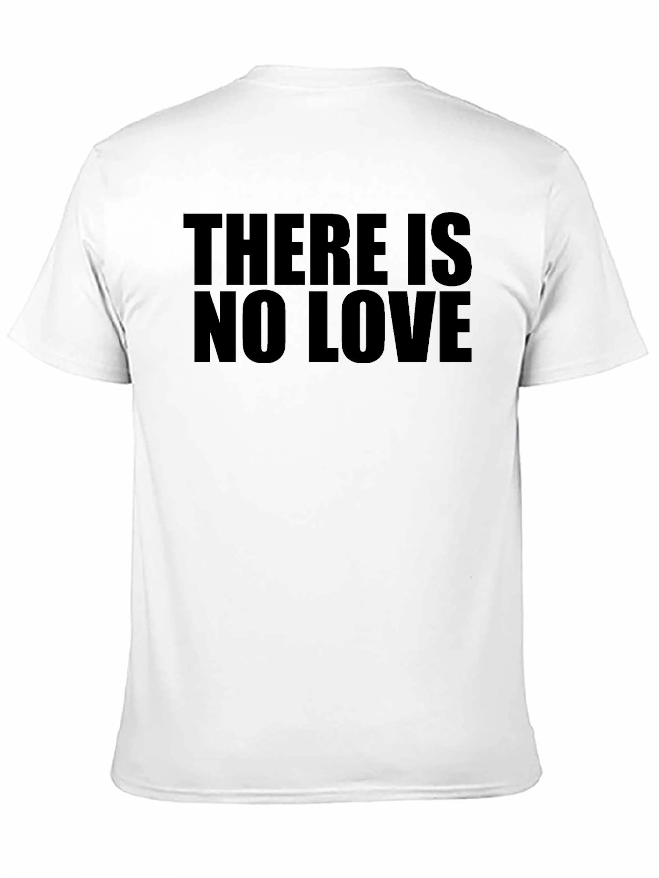 There Is No Love Graphic Tee - Black