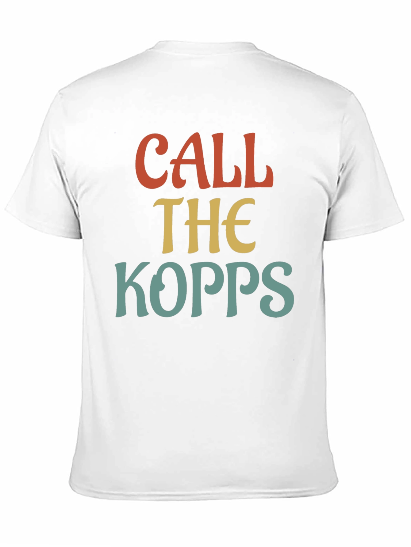 Call The Kopps Graphic Tee - Retro Style