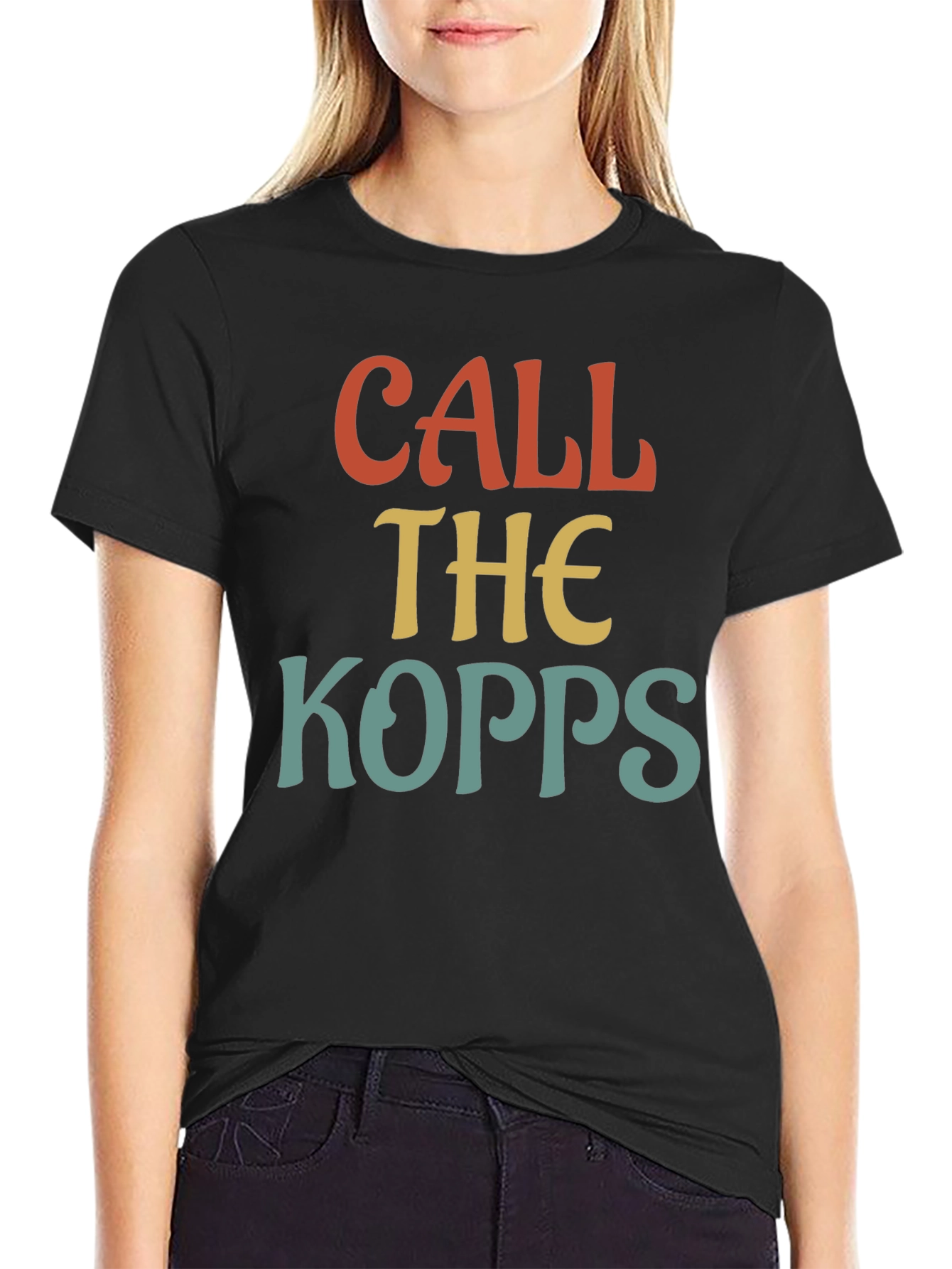 Call The Kopps Graphic Tee - Retro Style