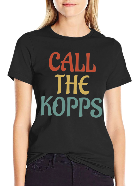 Call The Kopps Graphic Tee - Retro Style