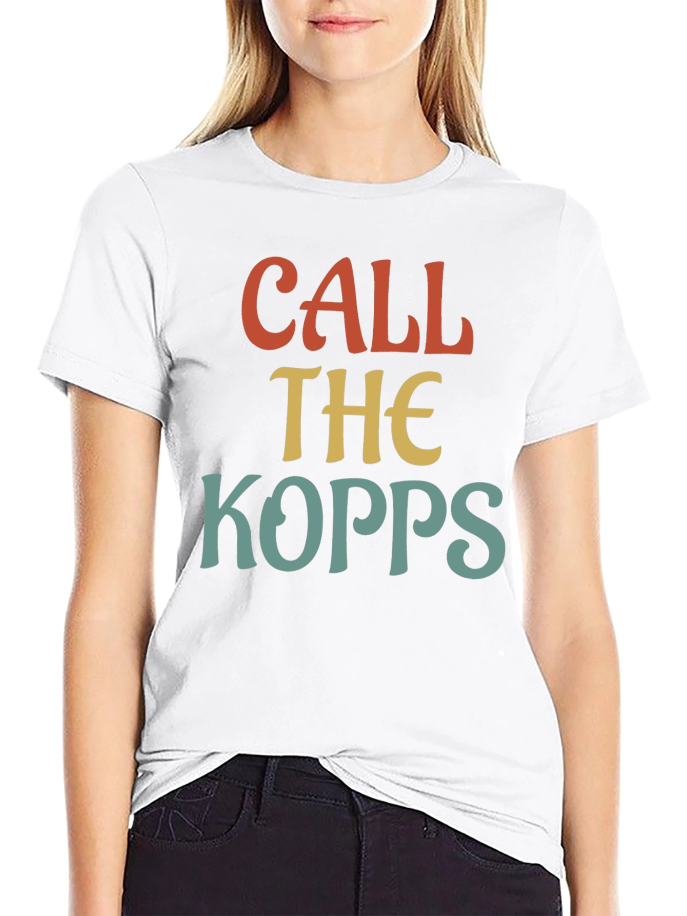 Call The Kopps Graphic Tee - Retro Style