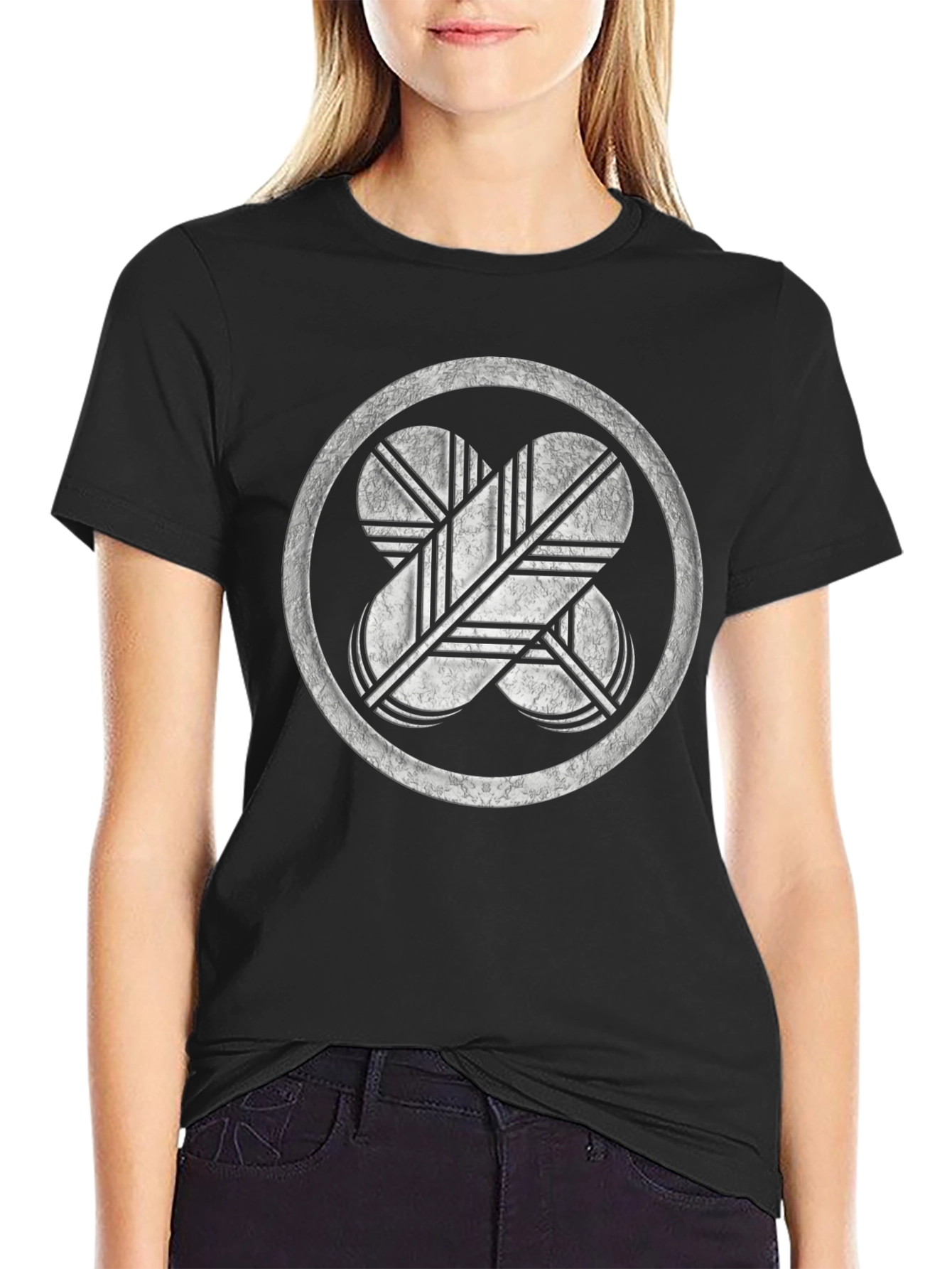 Unique Circle Pattern Tee