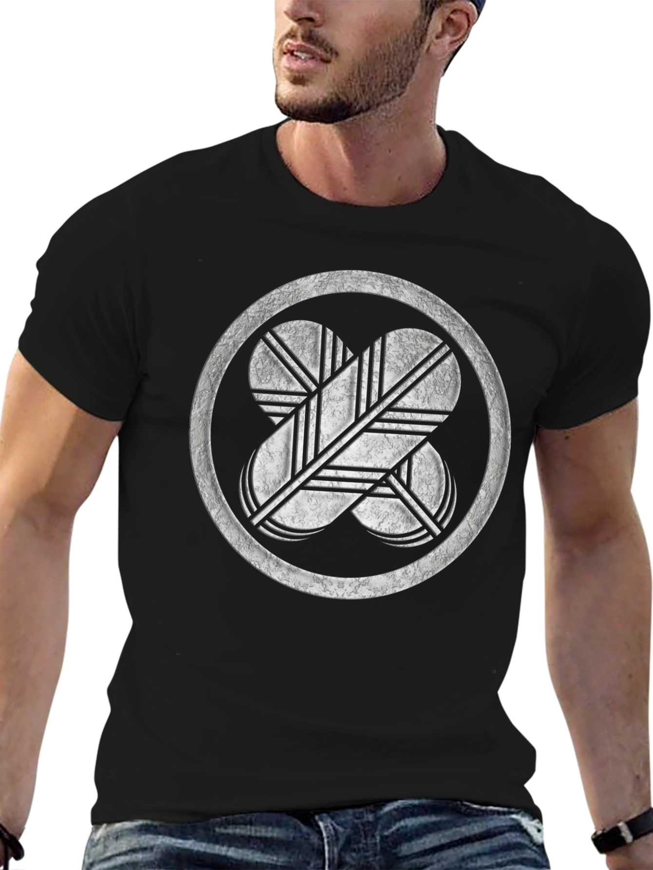 Unique Circle Pattern Tee