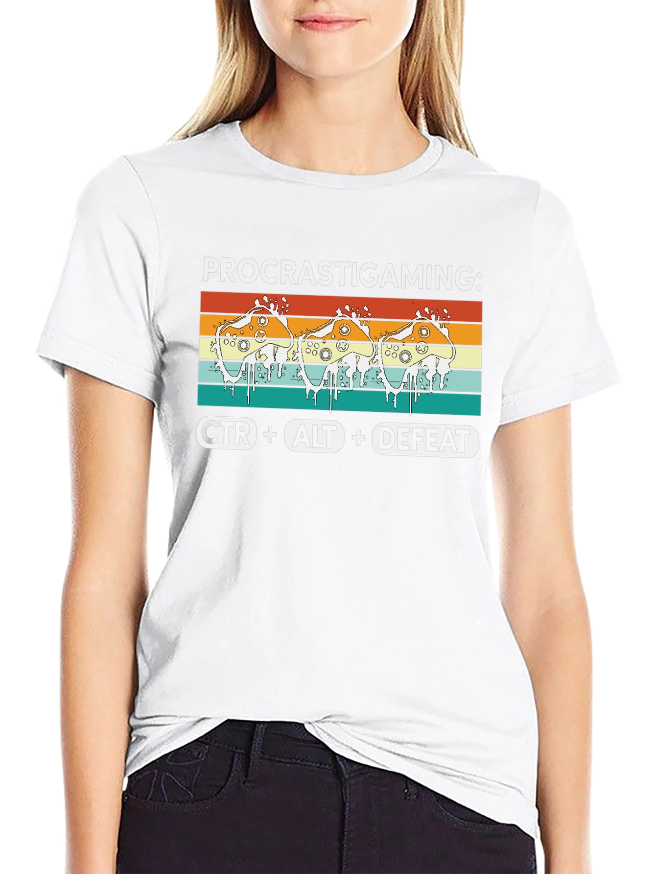 Procrastigaming T-Shirt - Gamer Humor Tee