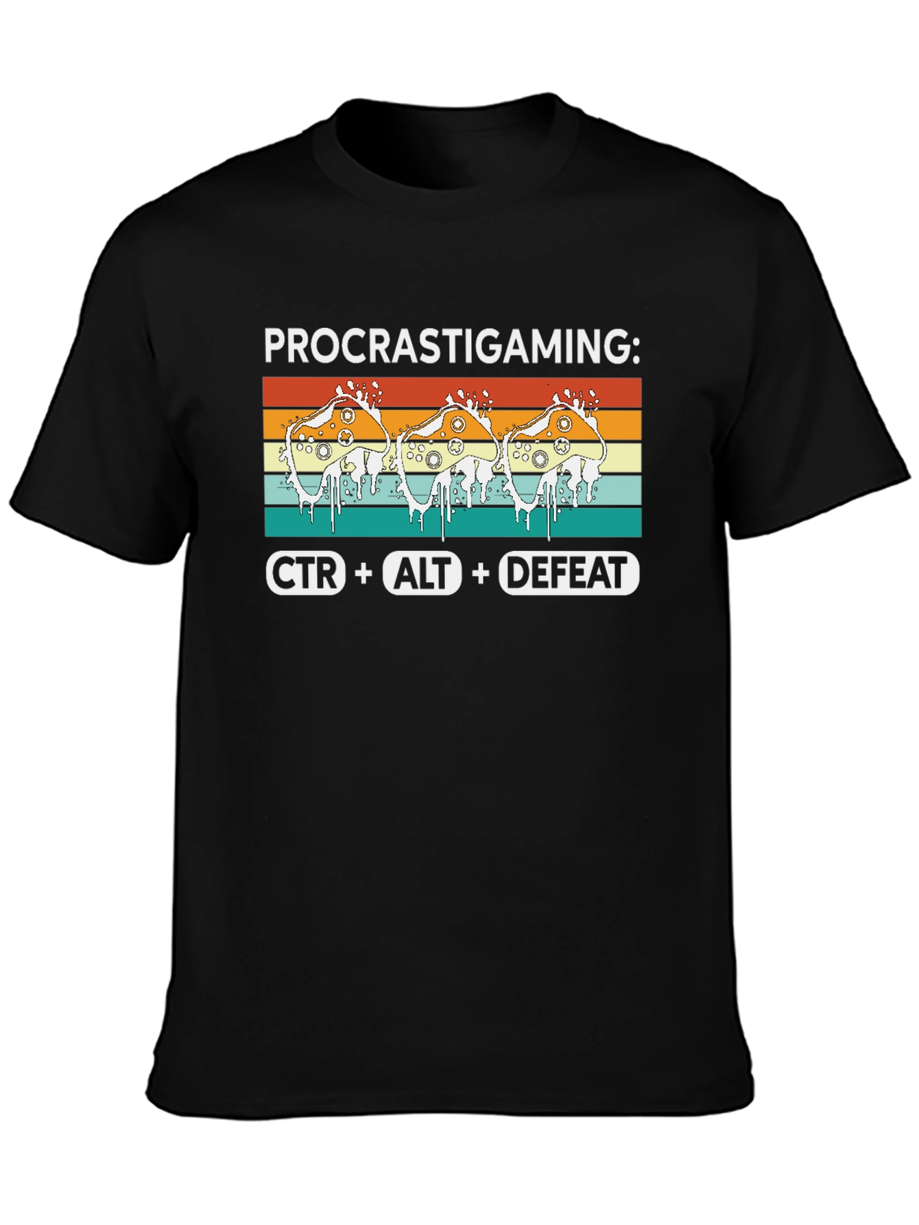 Procrastigaming T-Shirt - Gamer Humor Tee