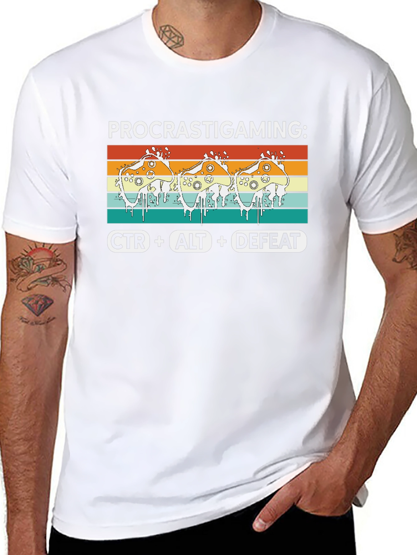 Procrastigaming T-Shirt - Gamer Humor Tee