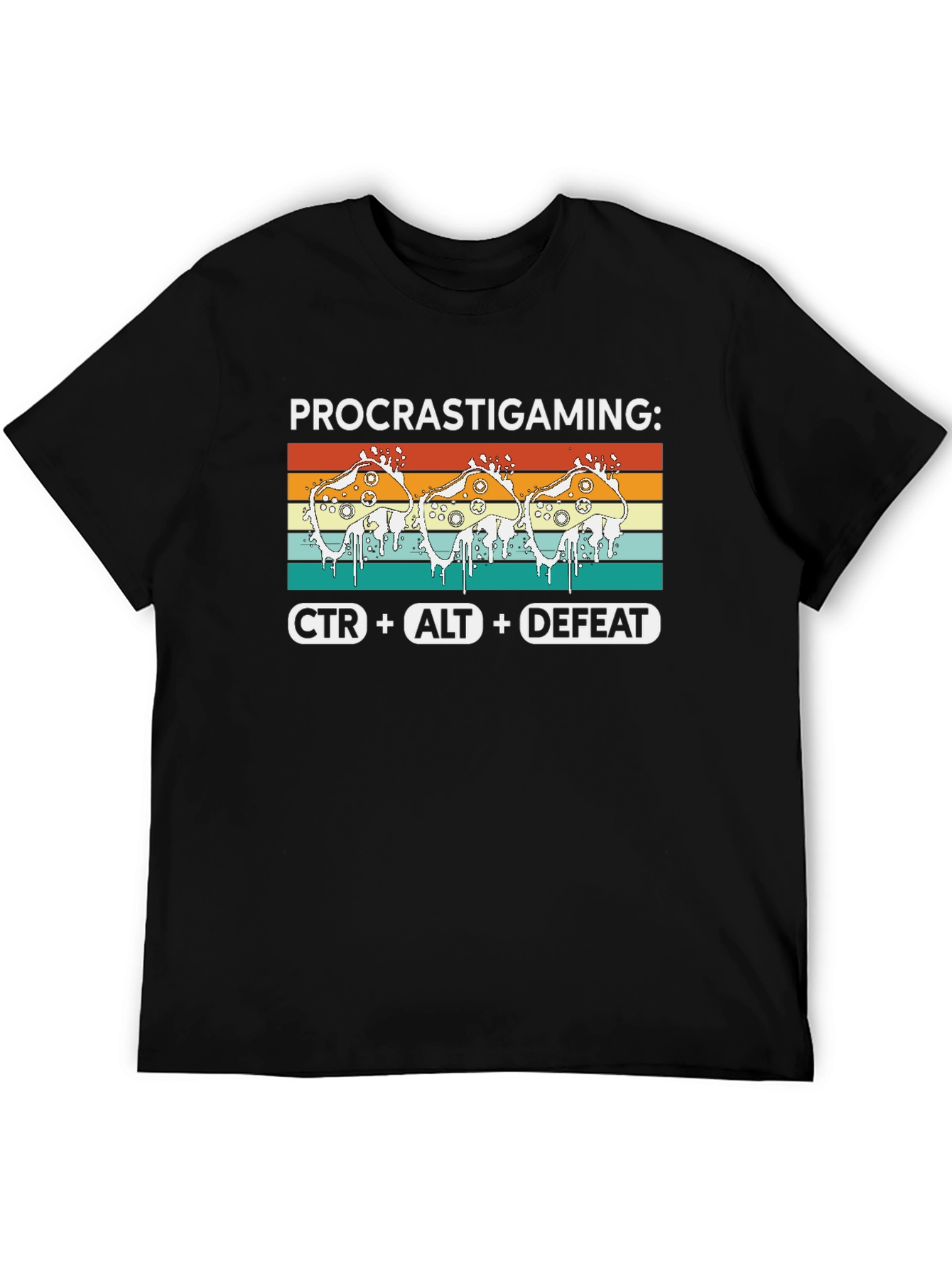 Procrastigaming T-Shirt - Gamer Humor Tee
