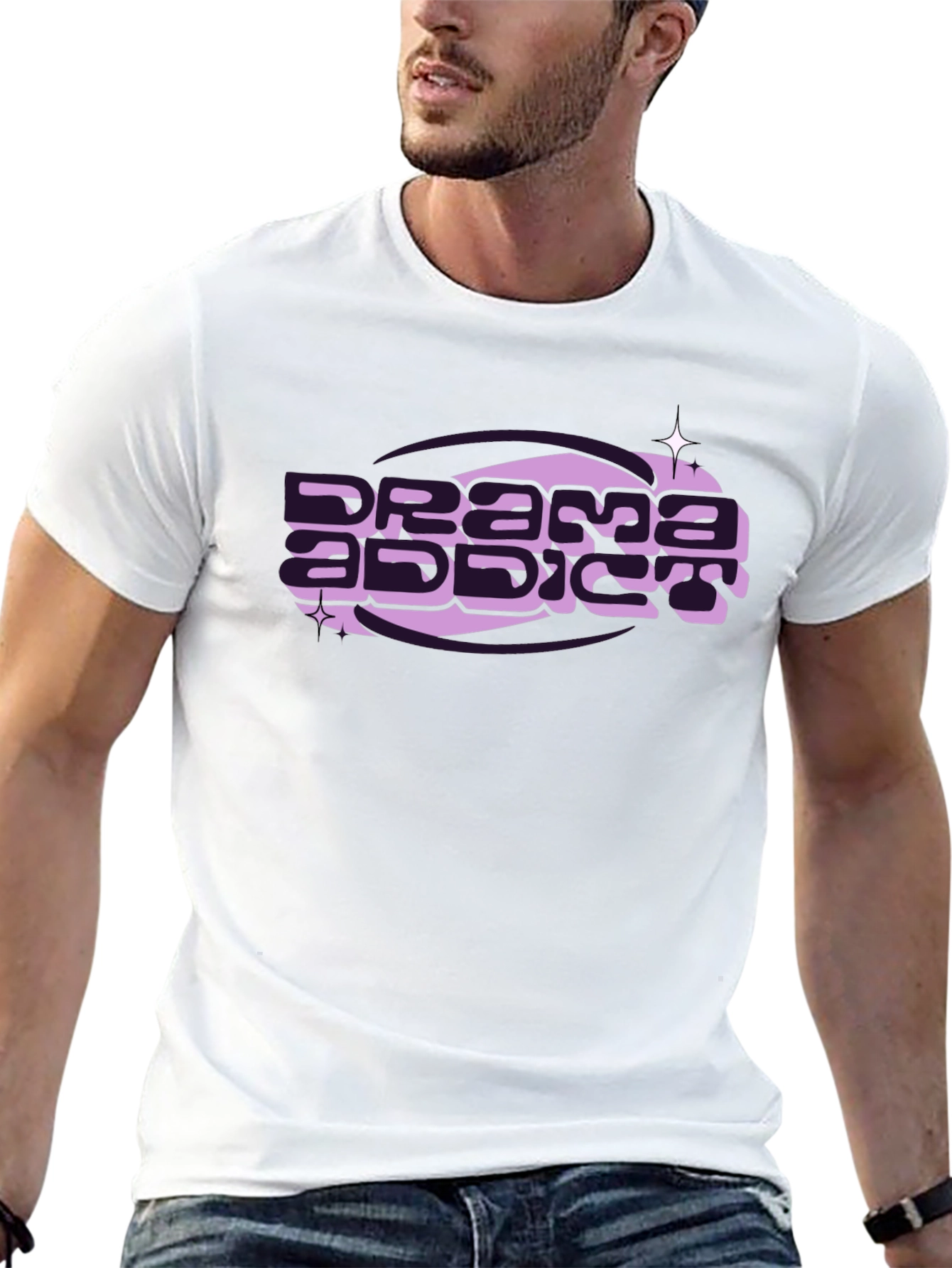 Drama Addict Graphic Tee