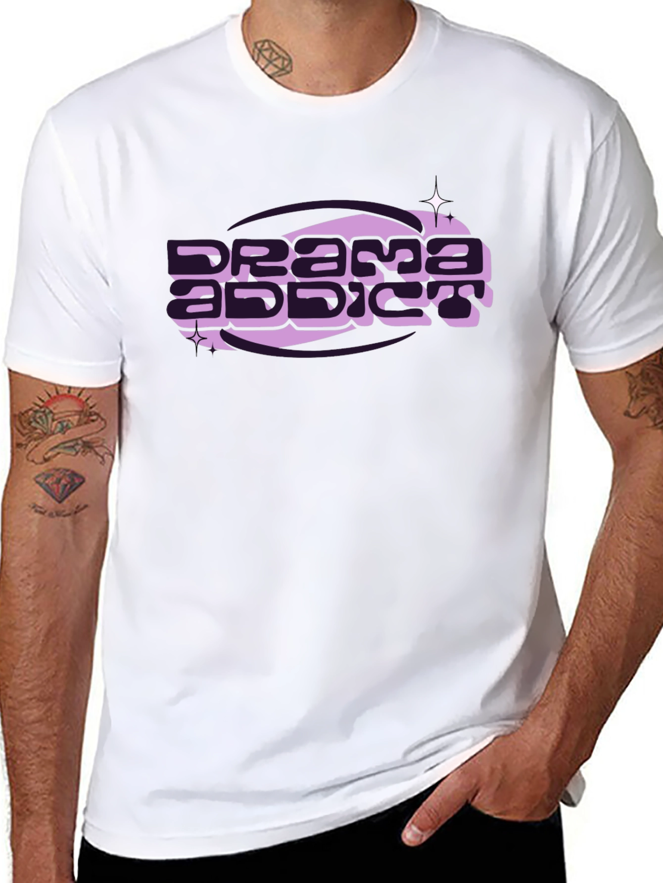 Drama Addict Graphic Tee