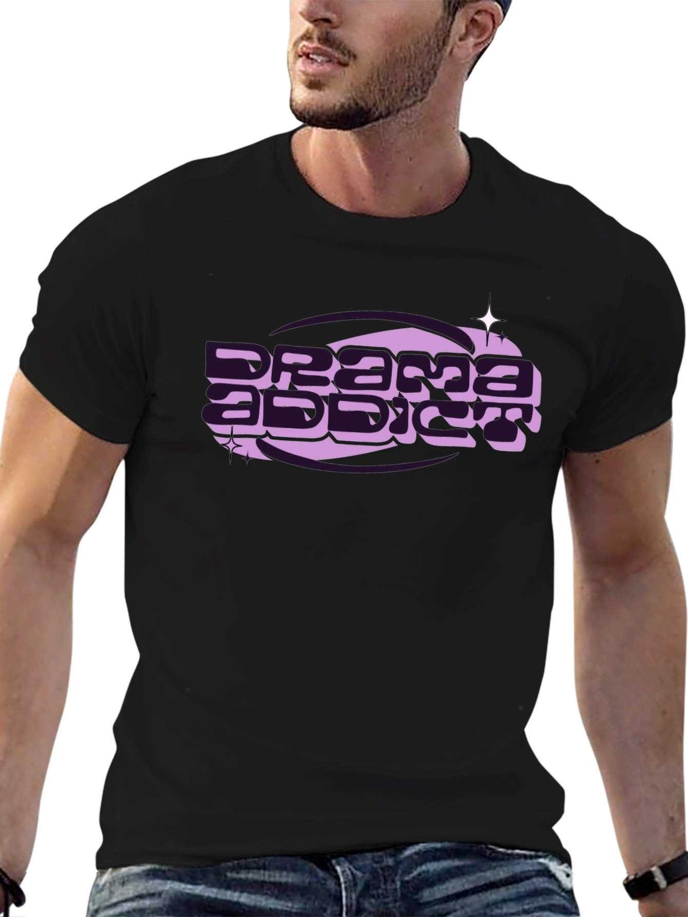 Drama Addict Graphic Tee