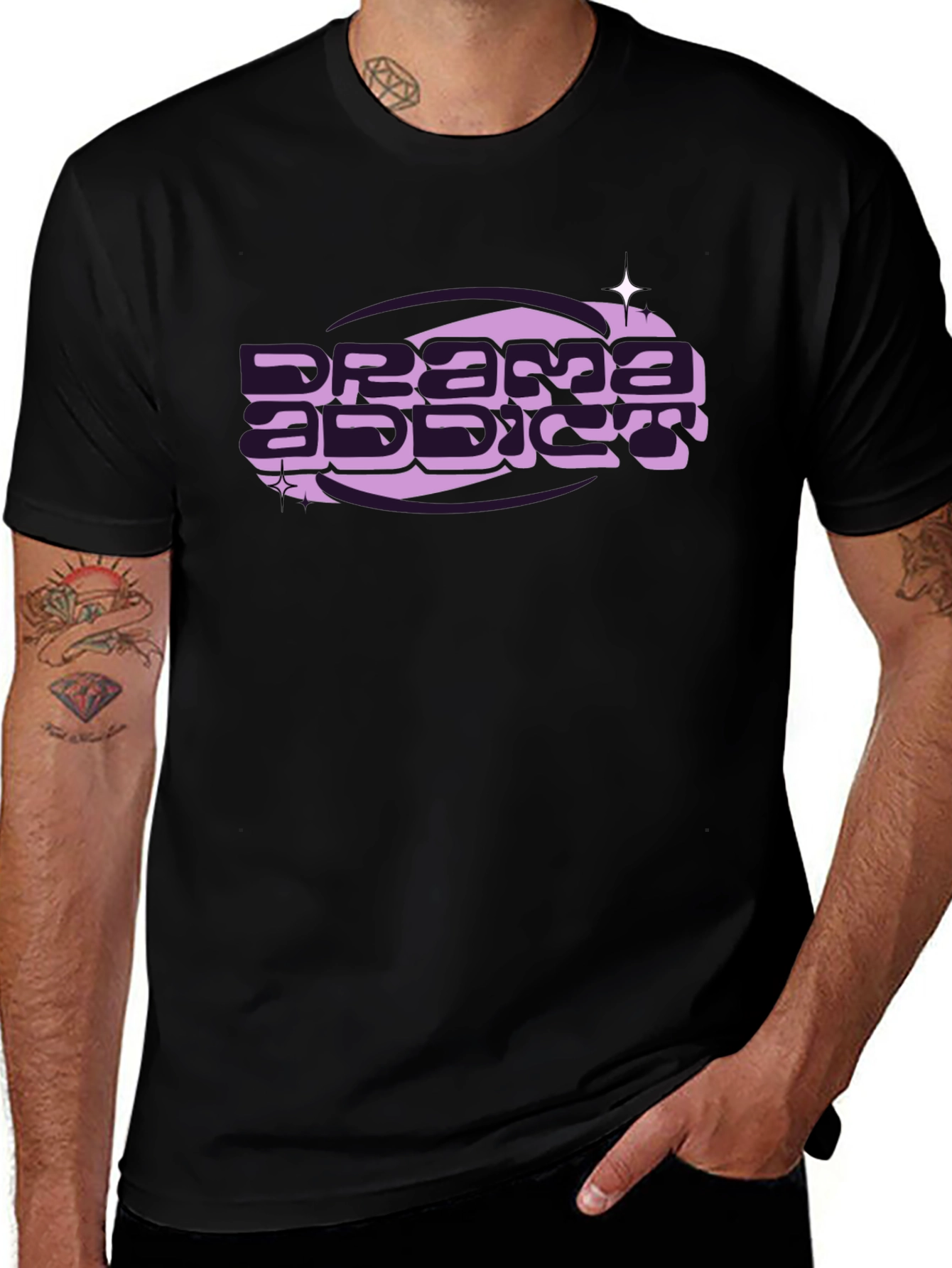 Drama Addict Graphic Tee