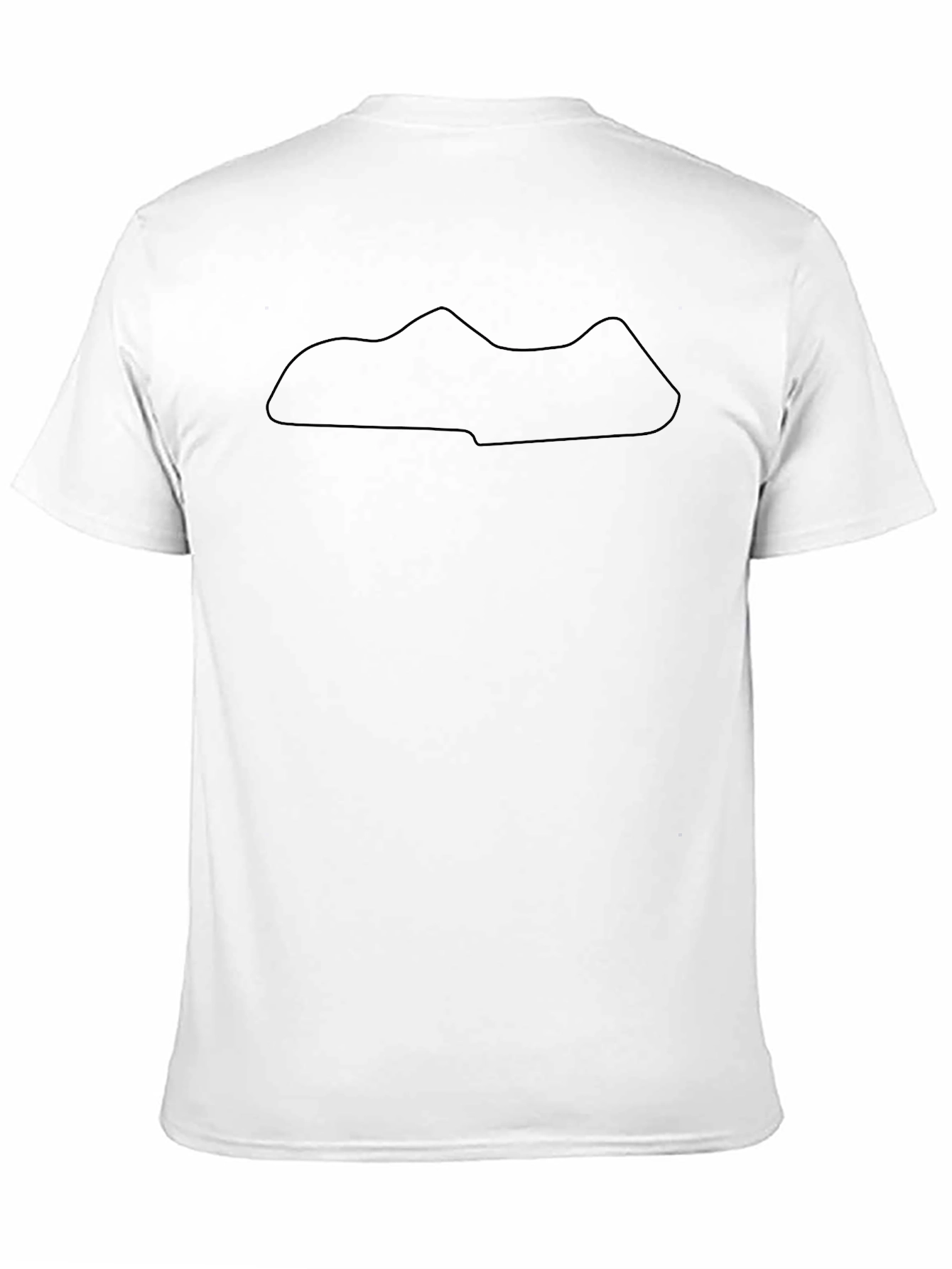 Black T-Shirt with Circuit Design - Casual Wear