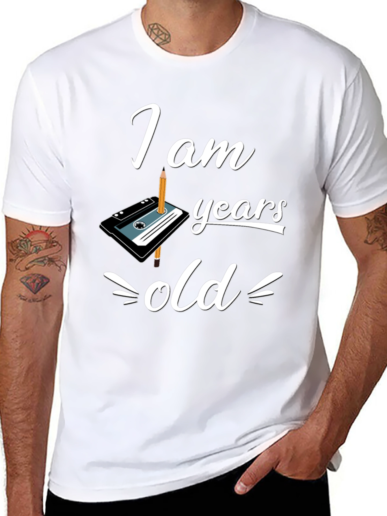 Retro I am years old Graphic T-Shirt