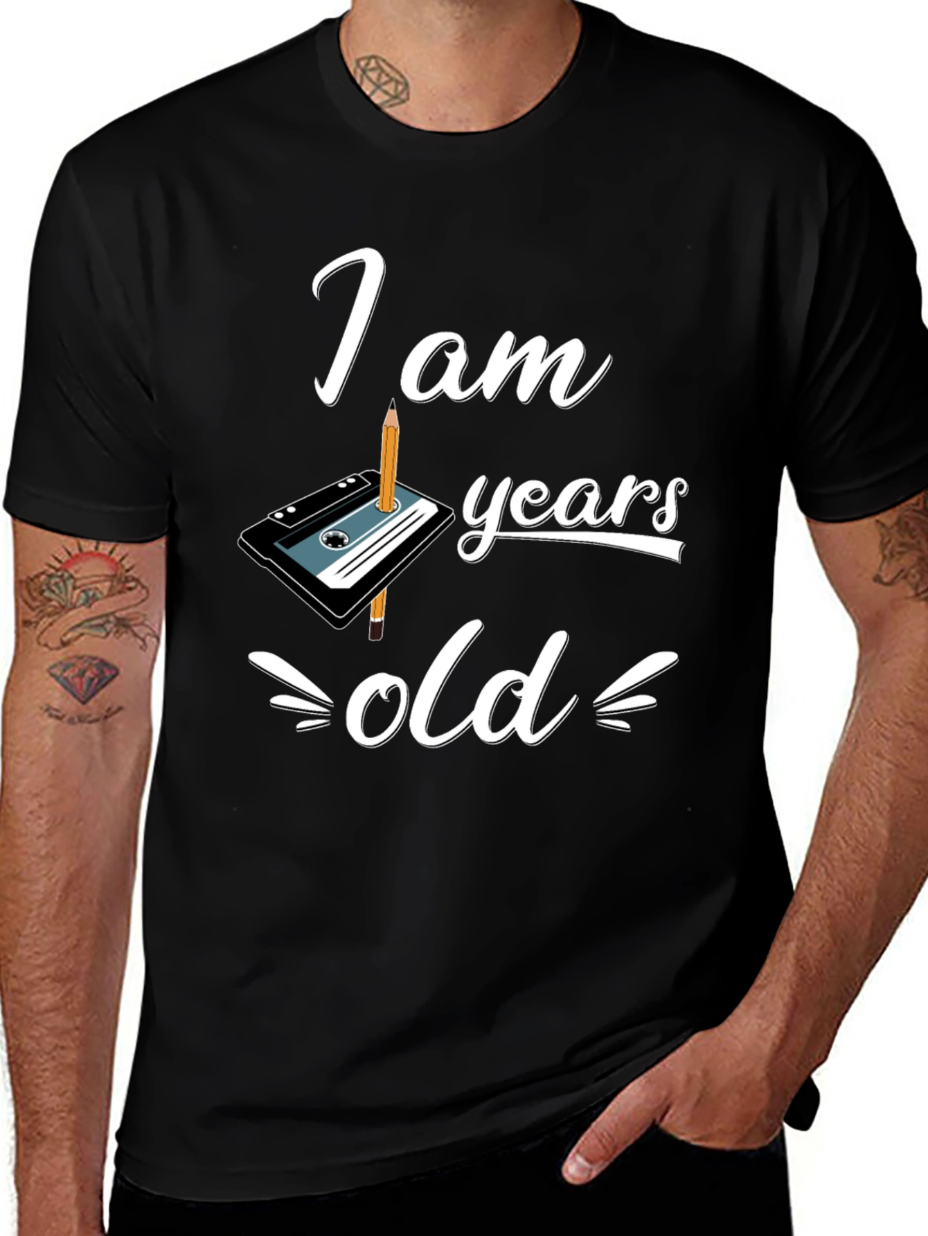 Retro I am years old Graphic T-Shirt