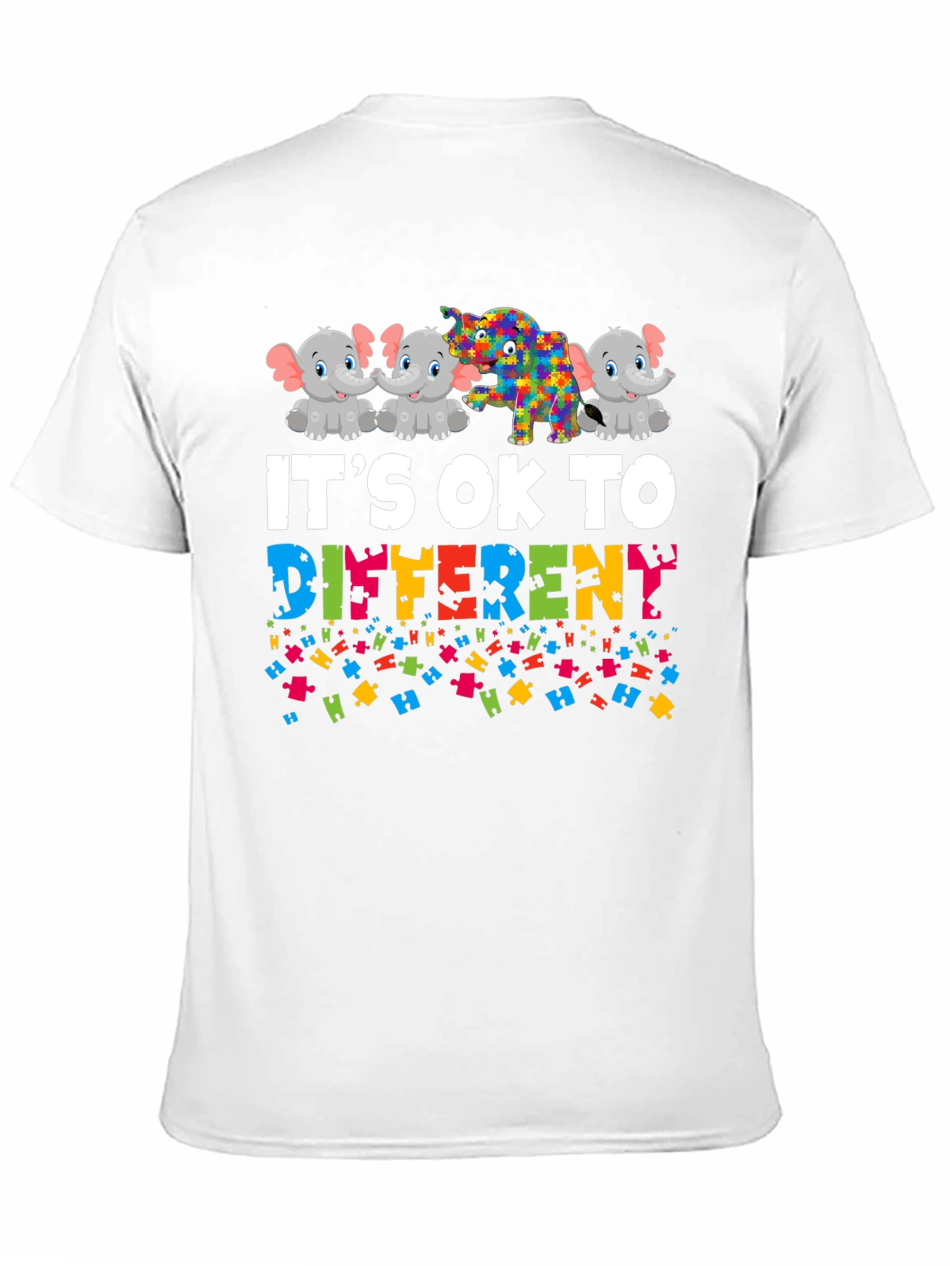 Its OK to Be Different Autism Awareness T-Shirt