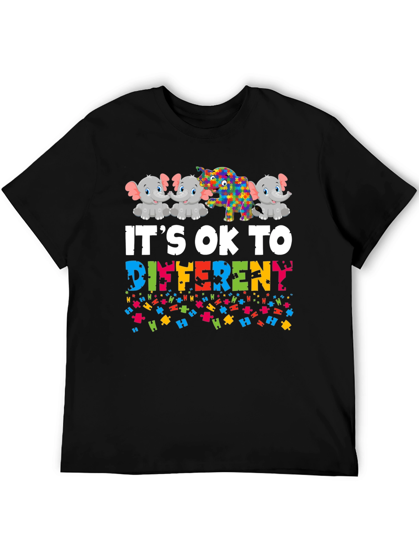 Its OK to Be Different Autism Awareness T-Shirt
