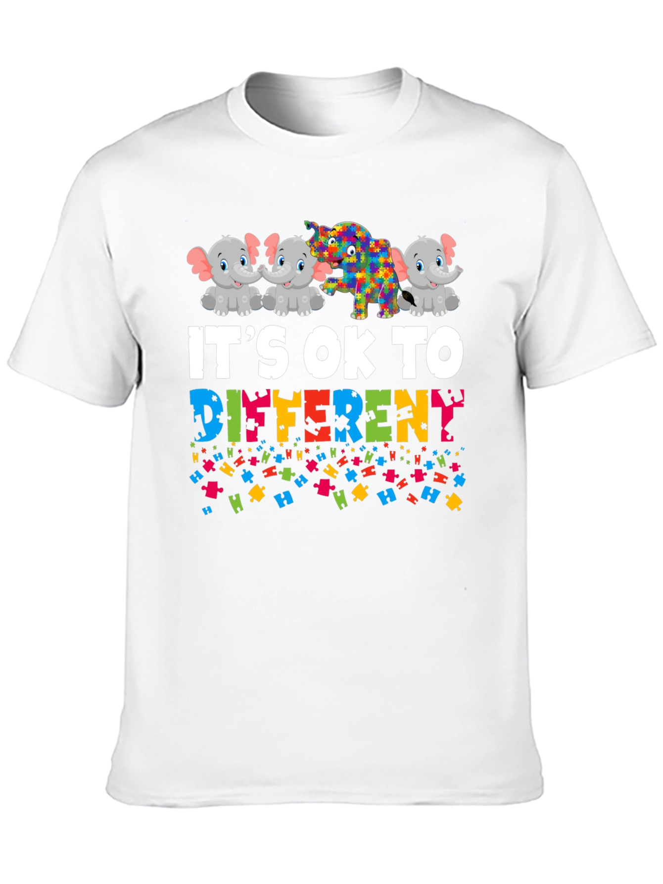 Its OK to Be Different Autism Awareness T-Shirt