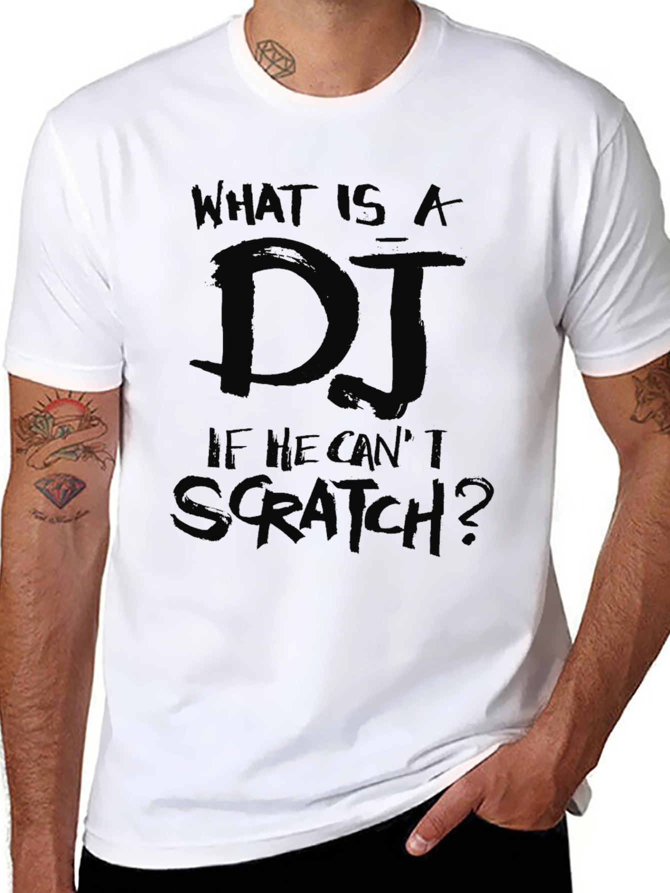 DJ Scratch T-Shirt - What Is A DJ?