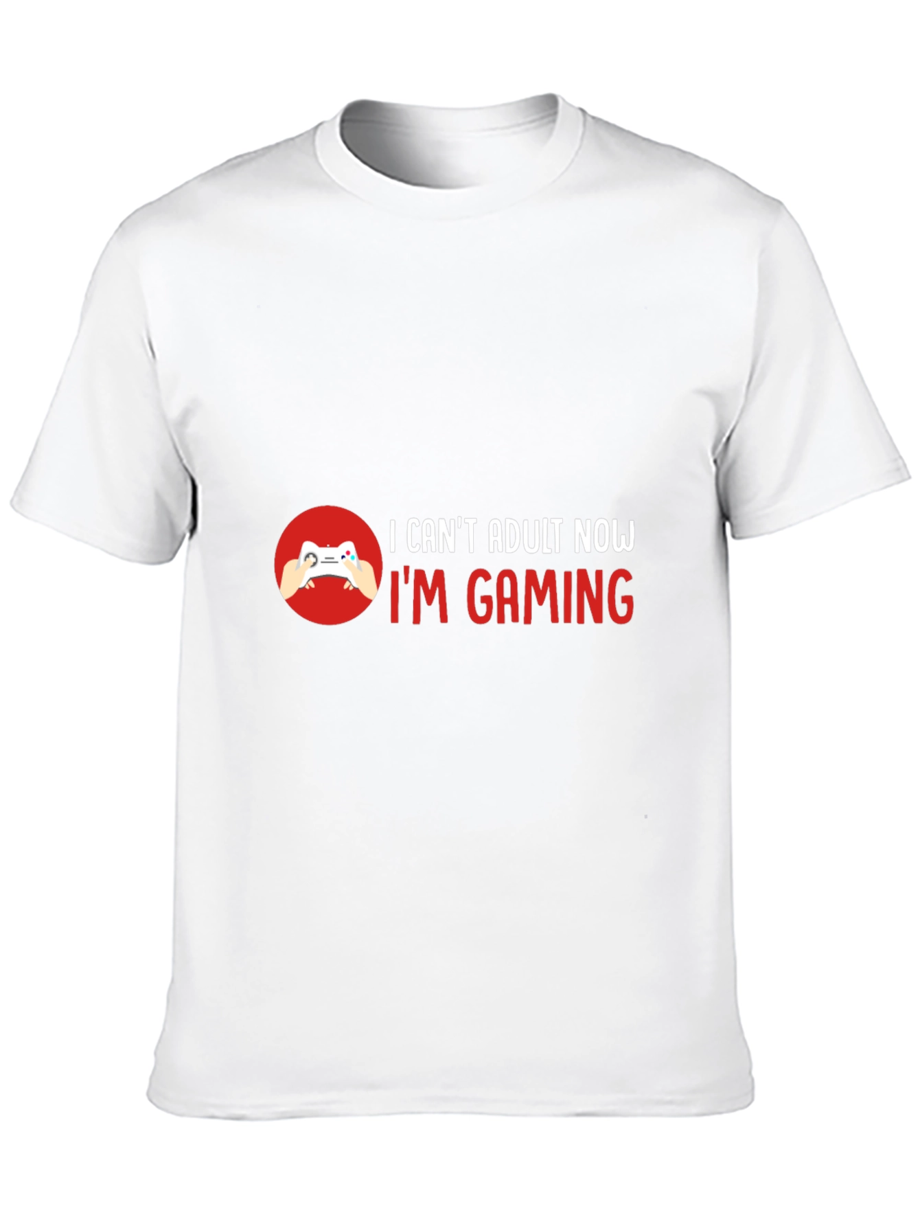 I Cant Adult Now Im Gaming Black T-Shirt