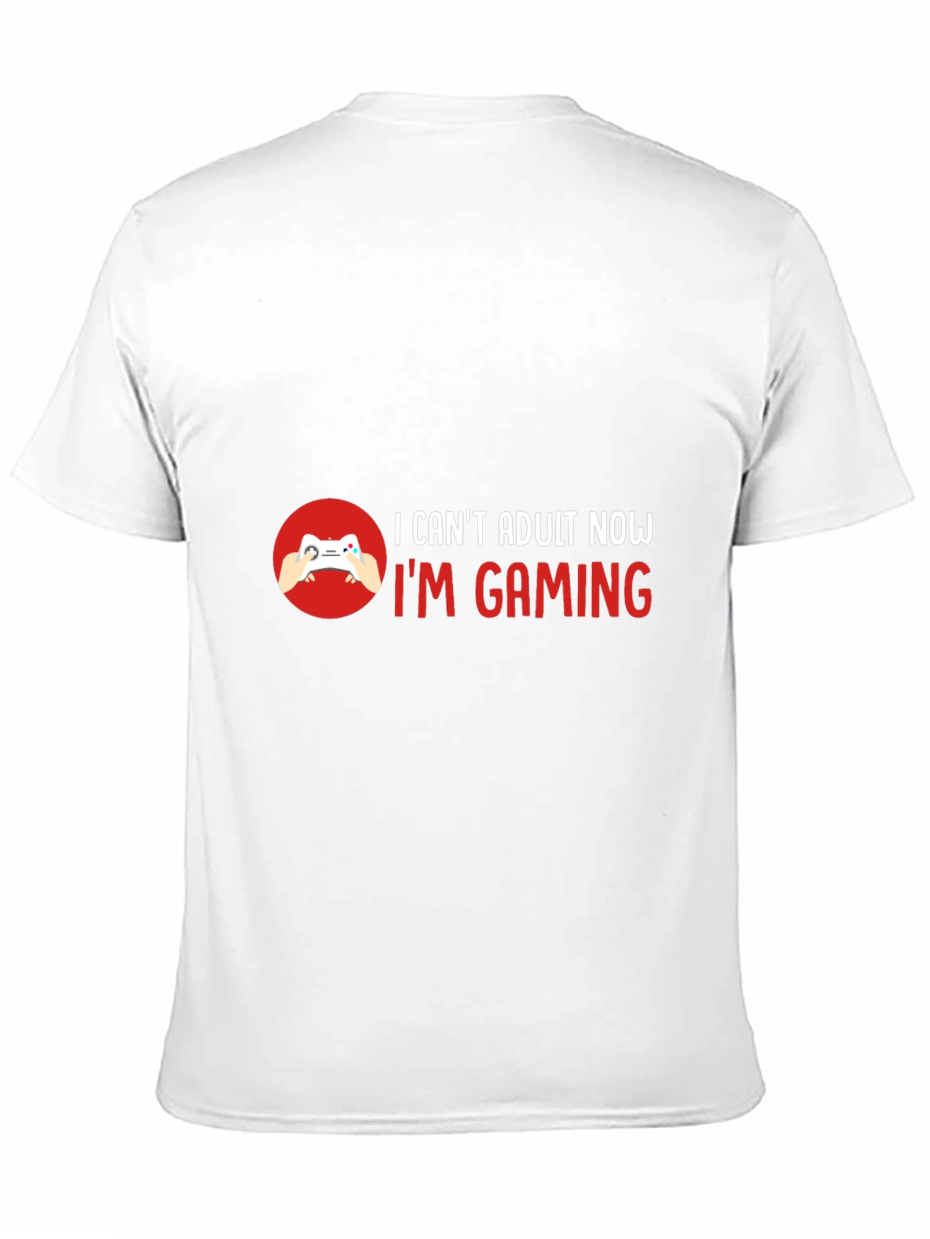I Cant Adult Now Im Gaming Black T-Shirt