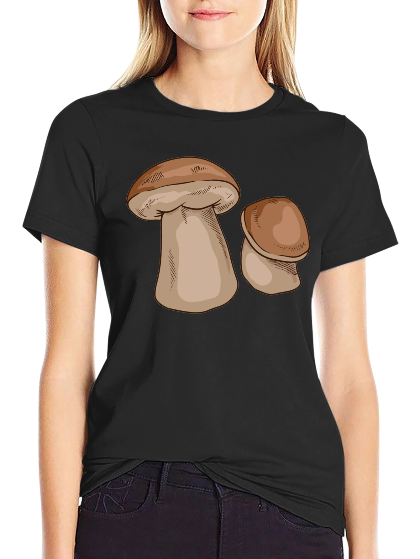 Mushroom Graphic Tee - Fun & Unique Design